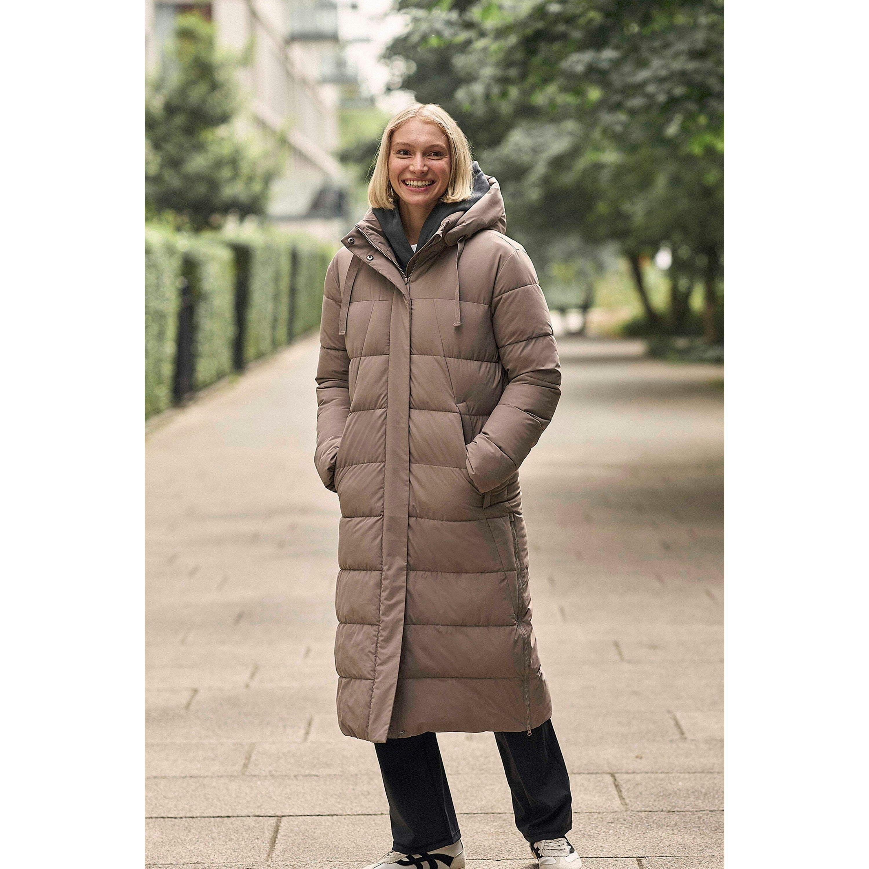 Animal Women's Comfort Cloud Coat - Taupe - 18 Uk - Taupe - 100% Mixed