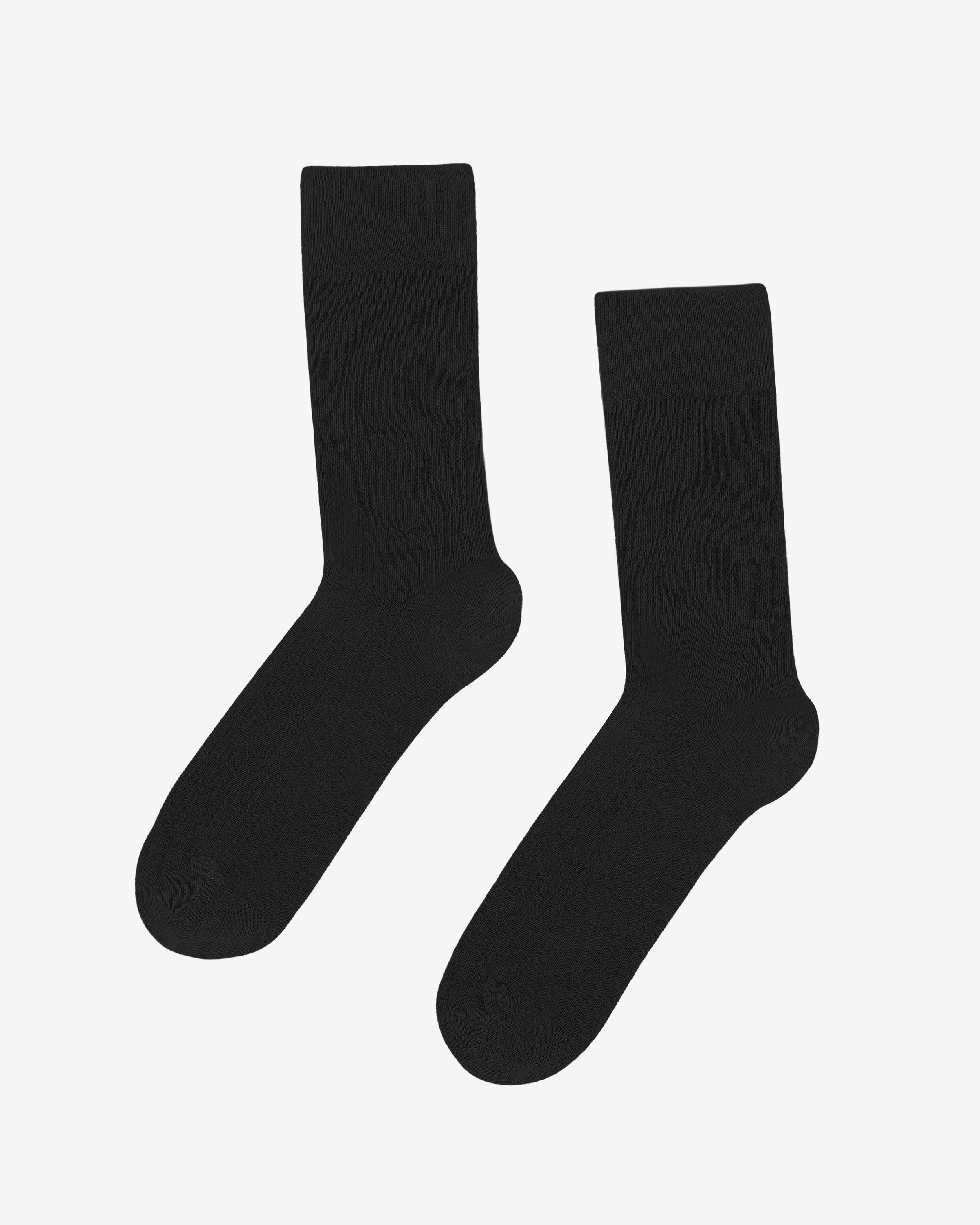 Colorful Standard Men's Black Classic Organic Socks - Deep - Deep - Uk7-11 Eu41-46 Us8-12