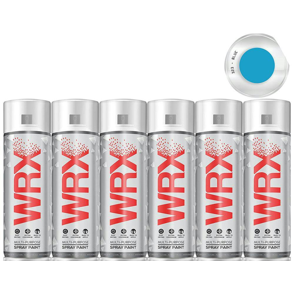 Wrx Blue 4X Flat Acrylic Spray Paint 400Ml - Image 7