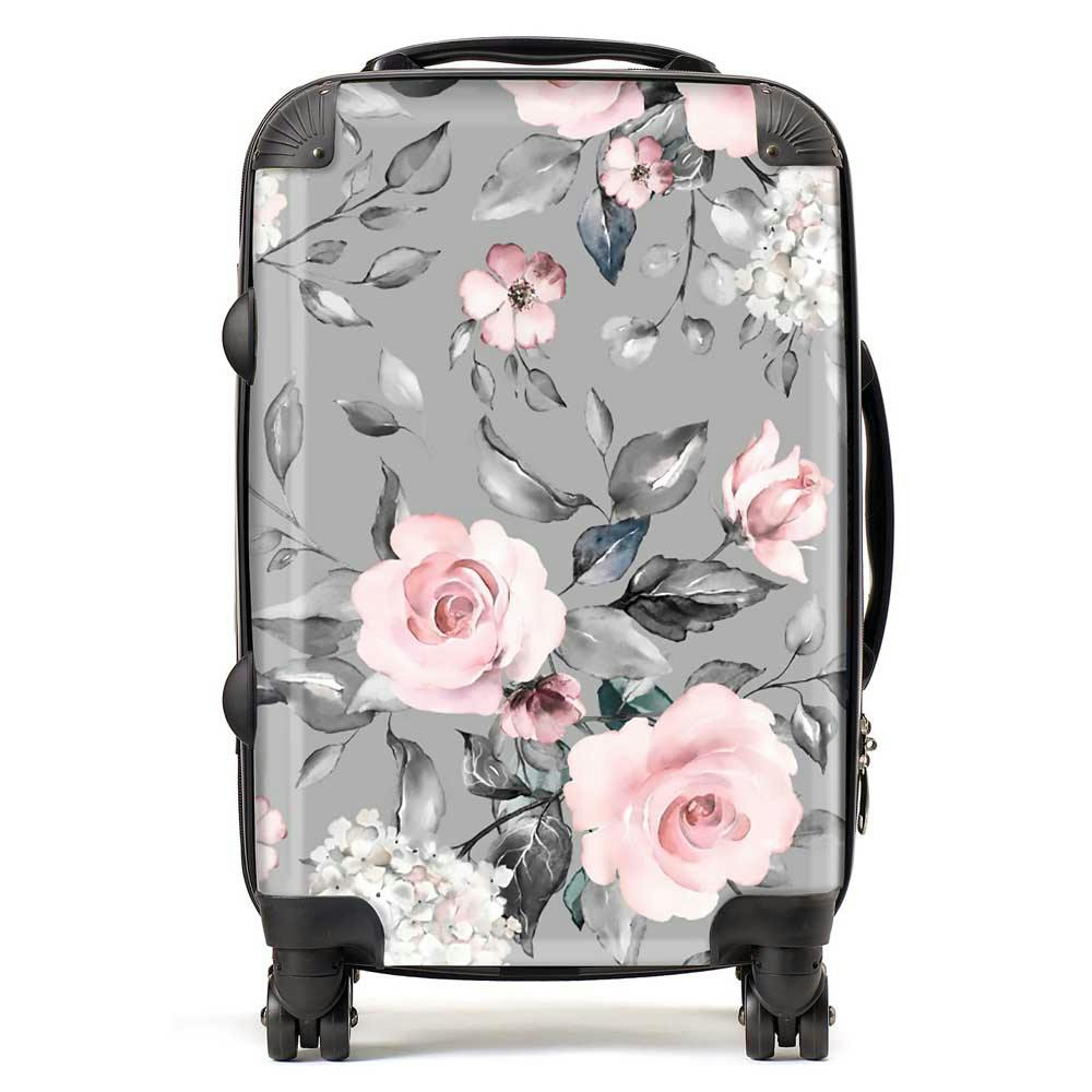 Warren Reed Pink Dusty Roses Suitcase - Cabin