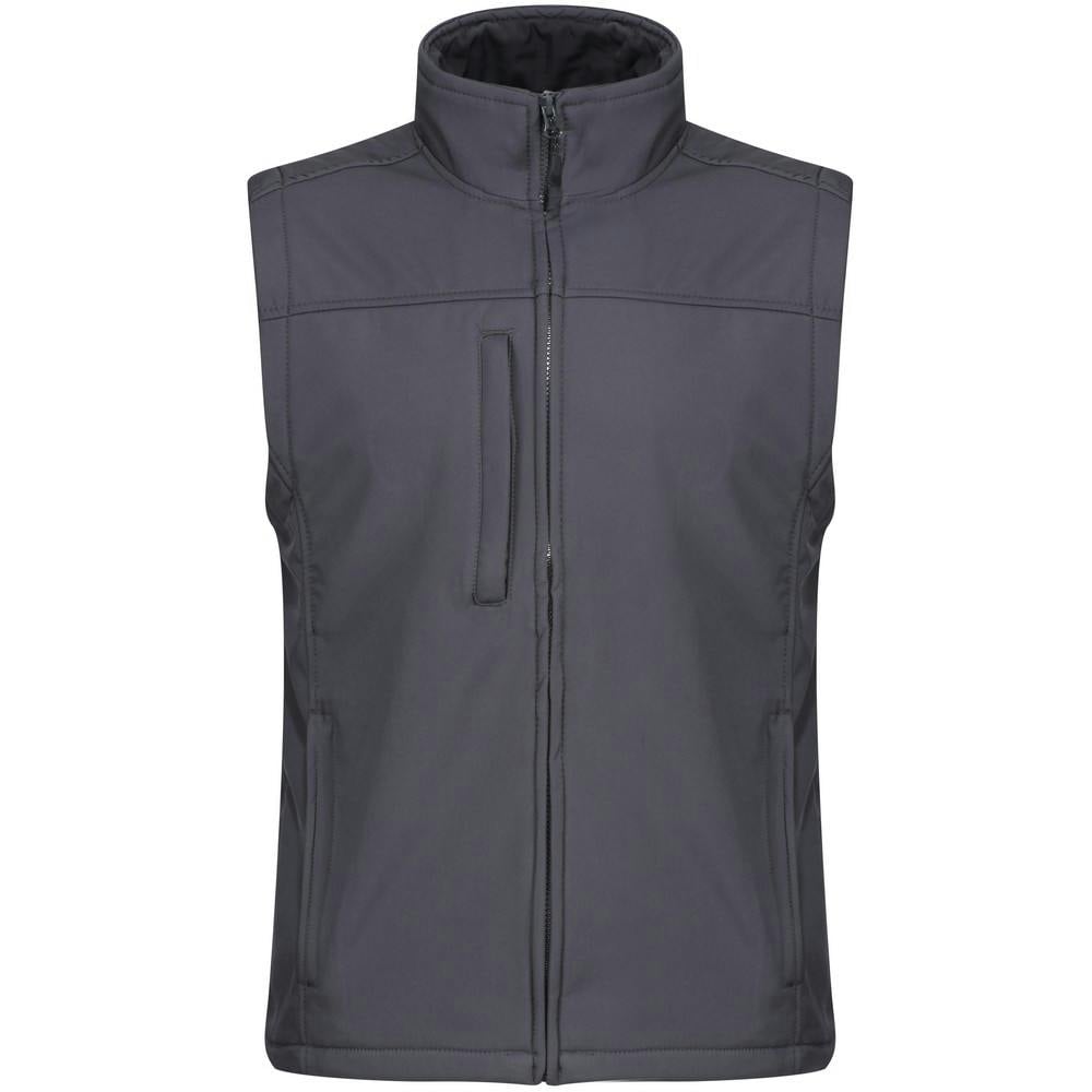 Regatta Men's Grey Professional Softshell Body Warmer - Seal - Xxl - Seal - 96% Polyester/4% Elastane