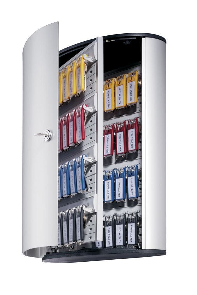 Durable Key Safe 48 Lock Box | Holds 48 Keys | Includes 6 Key Clips