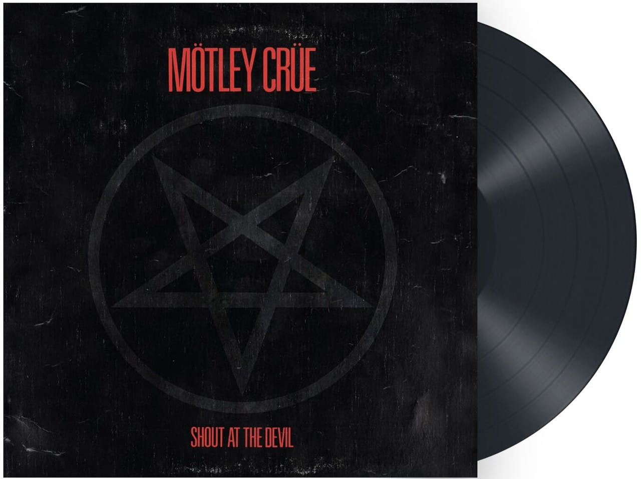 Eyesore Merch Black Motley Crue 'Shout At The Devil' (Remastered) Lp 180G Vinyl