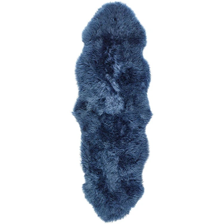 Rackhams S Genuine Sheepskin Navy - Double