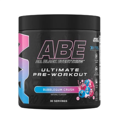Applied Nutrition (Bubblegum Crush) Pre Workout Powder Abe Creatine Beta Alanine Citrulline Vit B Energy Performance (30 Servings) - Image 8