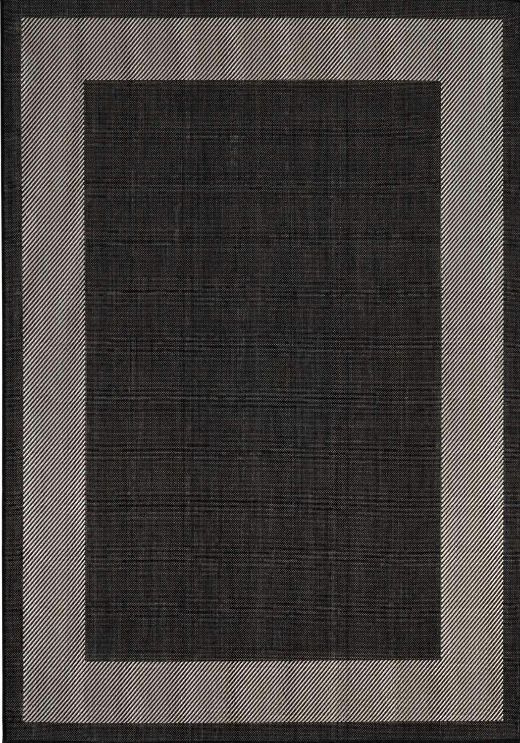The Rugs Black Ecology Outdoor Rug | 200Bl - 160X230 Cm