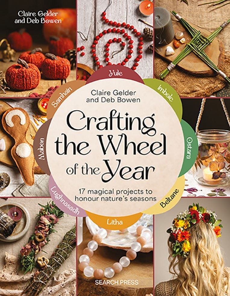 Crafting the Wheel of the Year : 17 Magical P... by Claire Gelder Paperback Book - Image 9