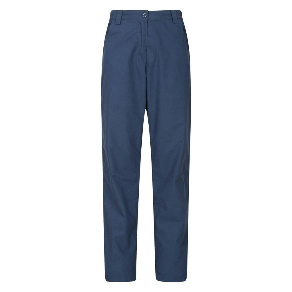 Mountain Warehouse Women's / Quest Trousers - Navy - 28 Uk S - Navy - 65% Polyester/35% Cotton