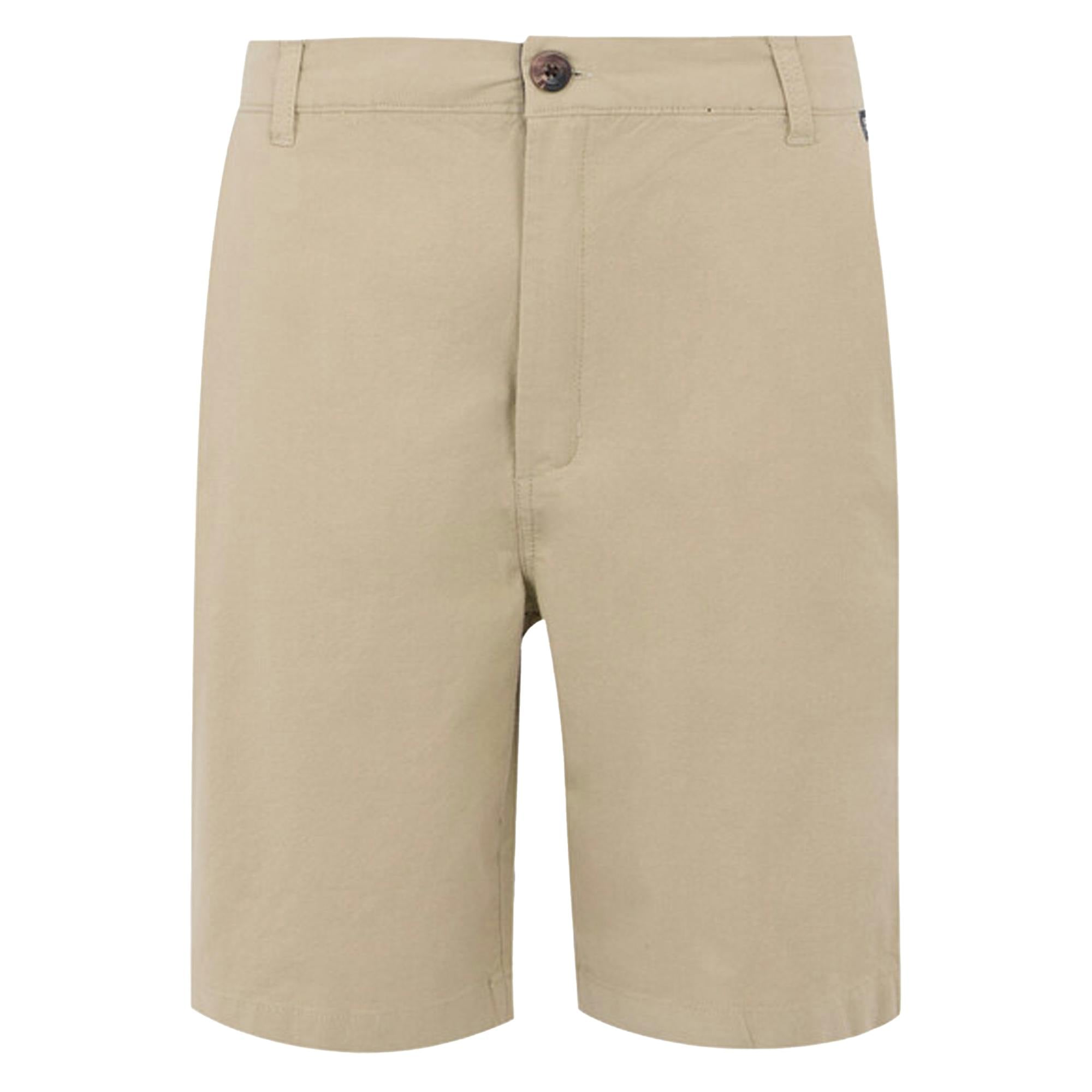 Regatta Men's White Sabastal Shorts - Pepper - 38R - Pepper - 96% Bci Cotton/4% Elastane