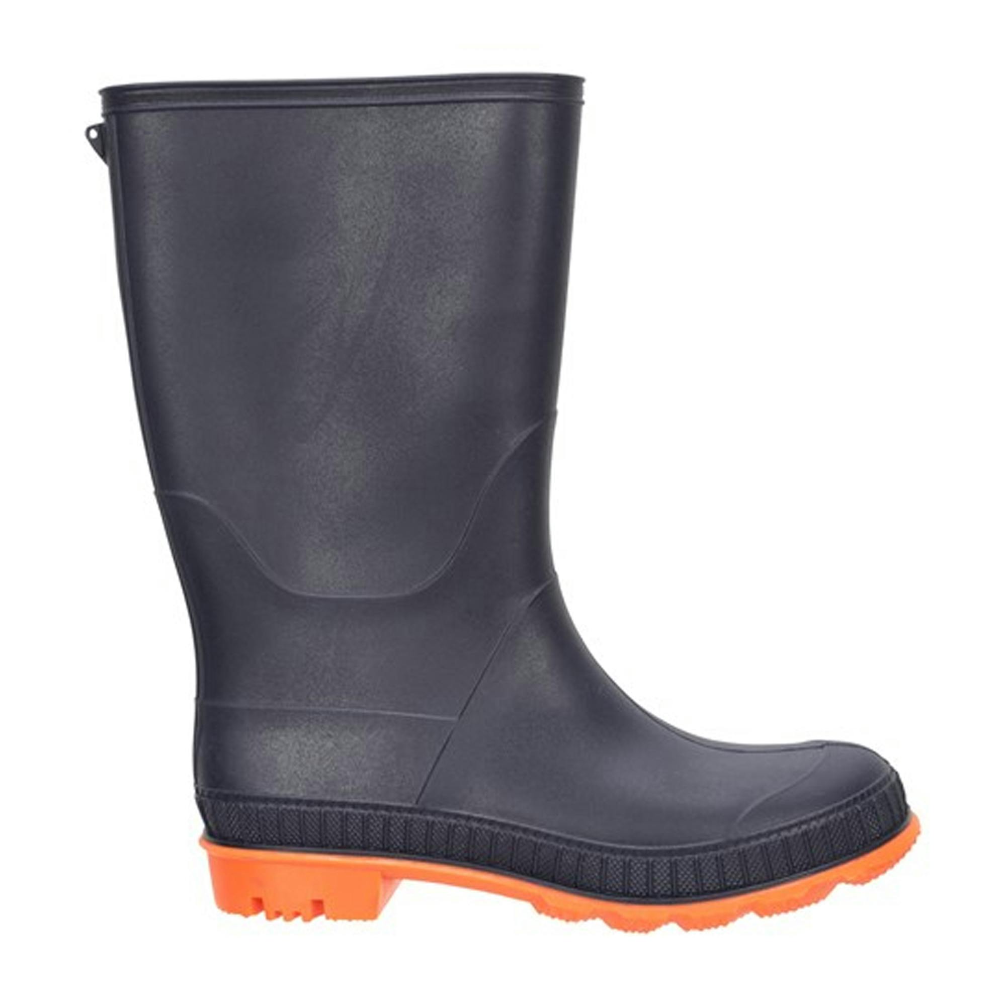 Mountain Warehouse Orange Childrens/Kids Plain Wellington Boots - Burnt - 13 Uk Child - Burnt