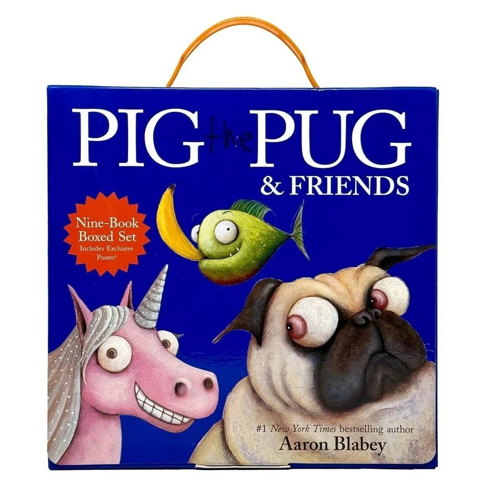 B&Q - Pig The Pug And Friends 9 Books Box Set By Aaron Blabey - Image 7