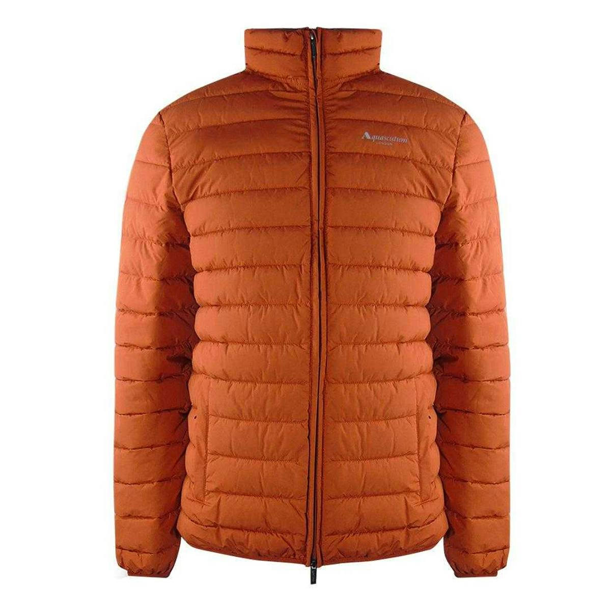 Aquascutum Men's Orange Active Hunter Jacket - Xl - 100% Polyester