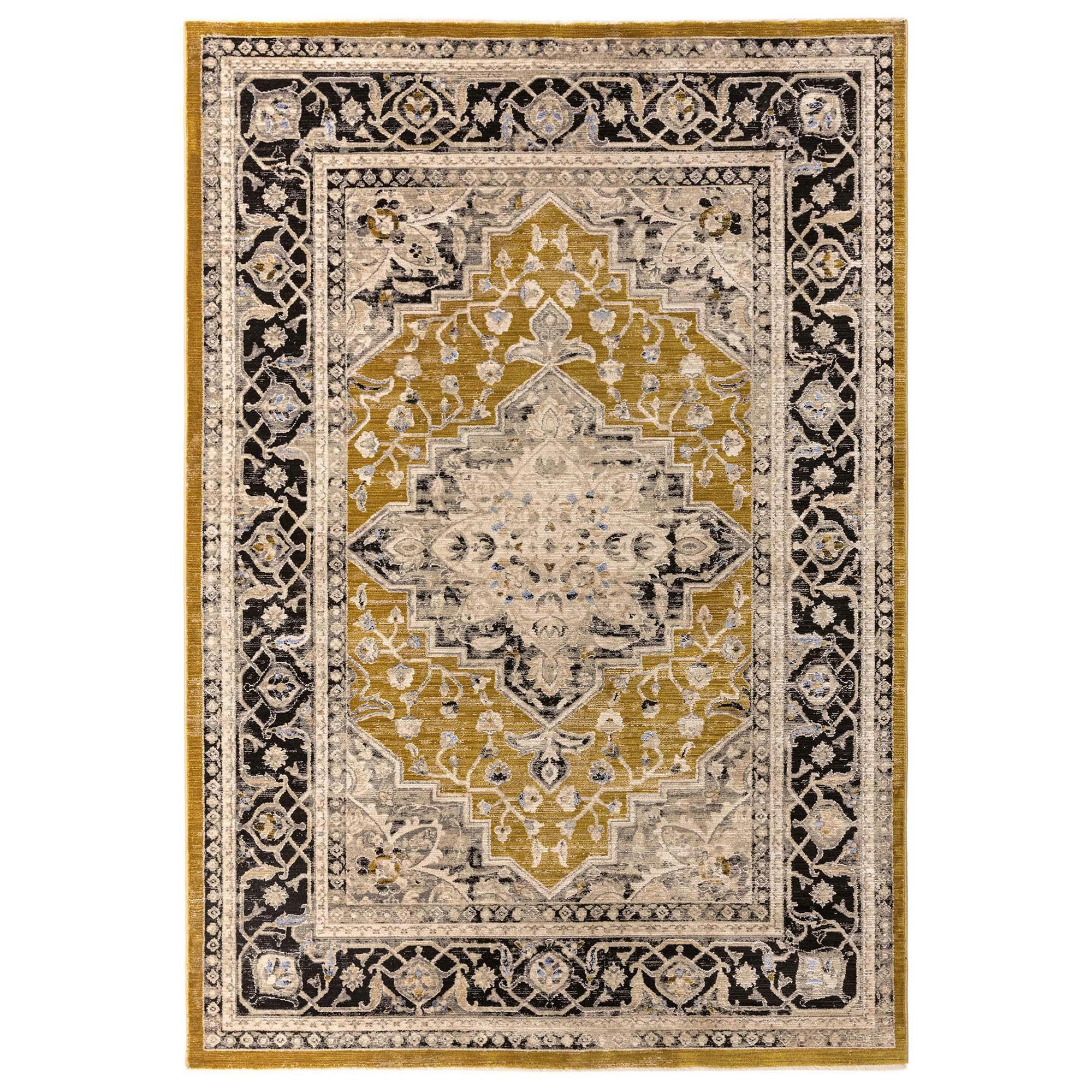 Asiatic Gold Sovereign Medallion Rug - 240X330cm
