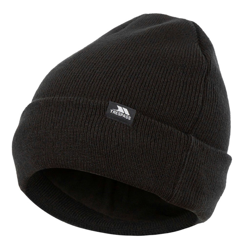Trespass Unisex Black Adult Littlebrook Beanie - One Size