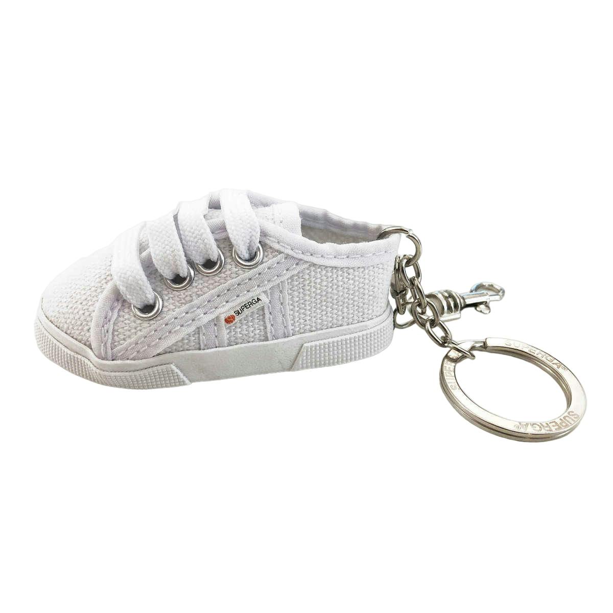 Superga White 2750 Shoes Keyring - Xs