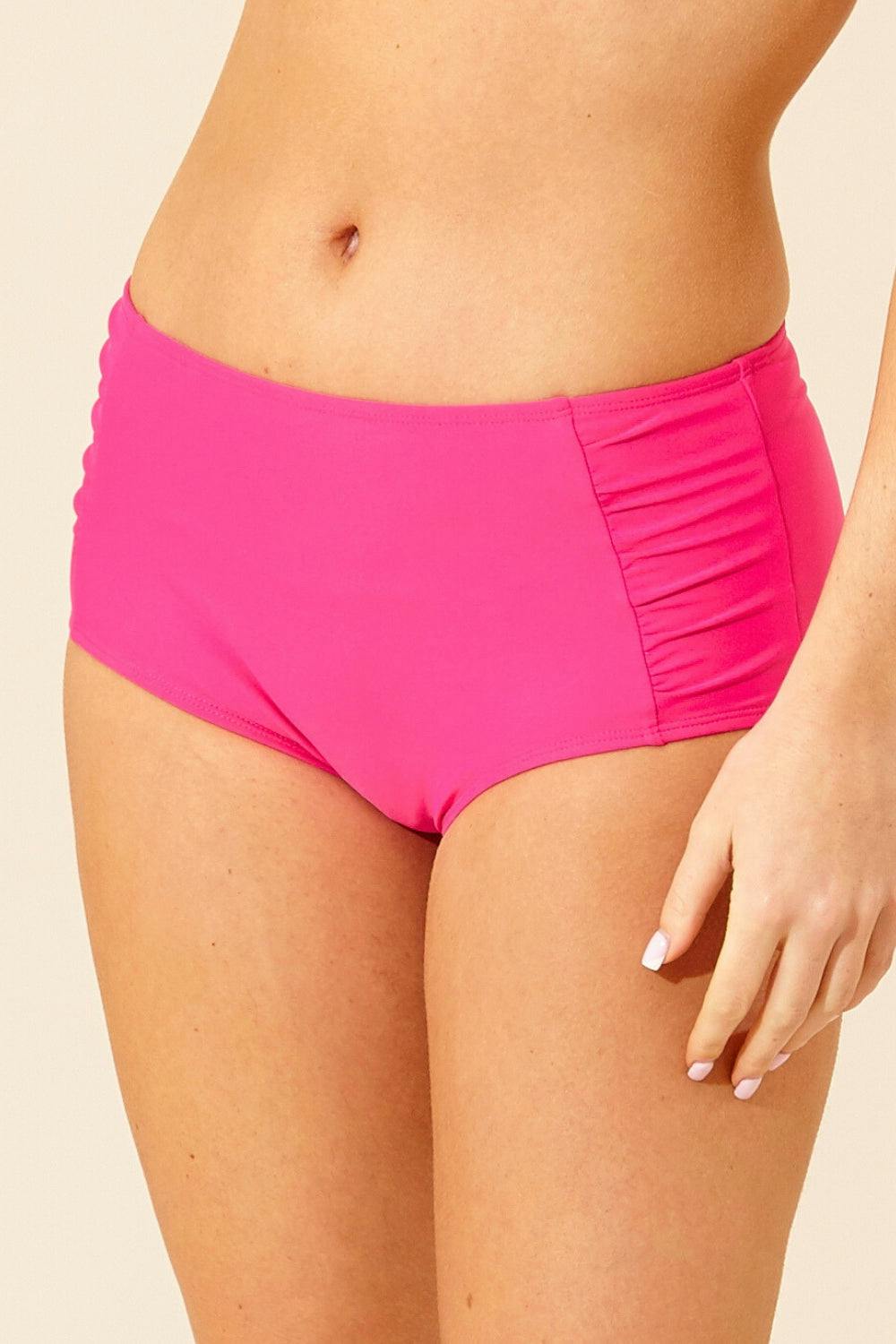 Beachcomber Pink High Waist Brief - 16