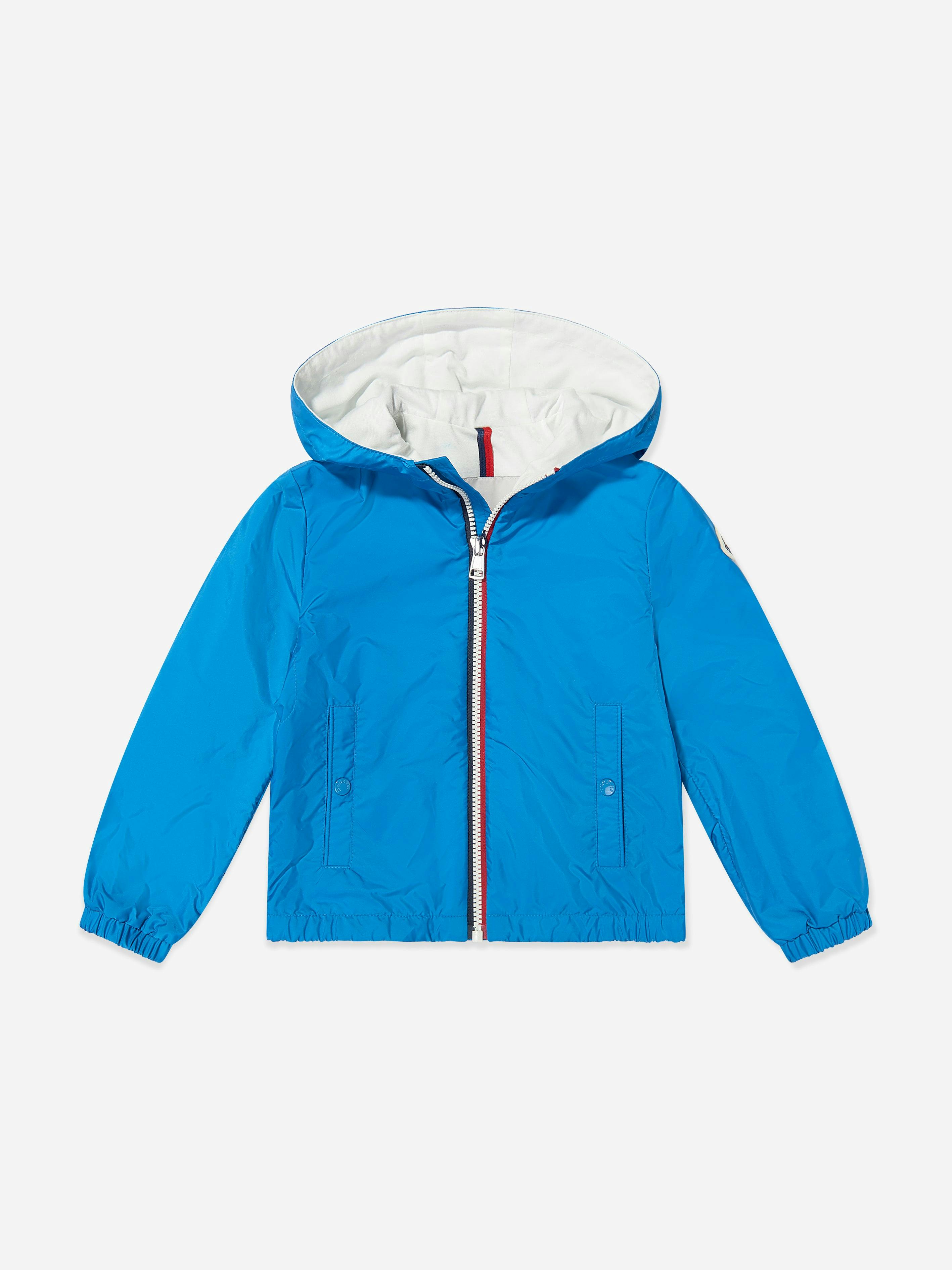 Moncler Enfant Boys Blue New Urville Jacket In - 6 Yrs