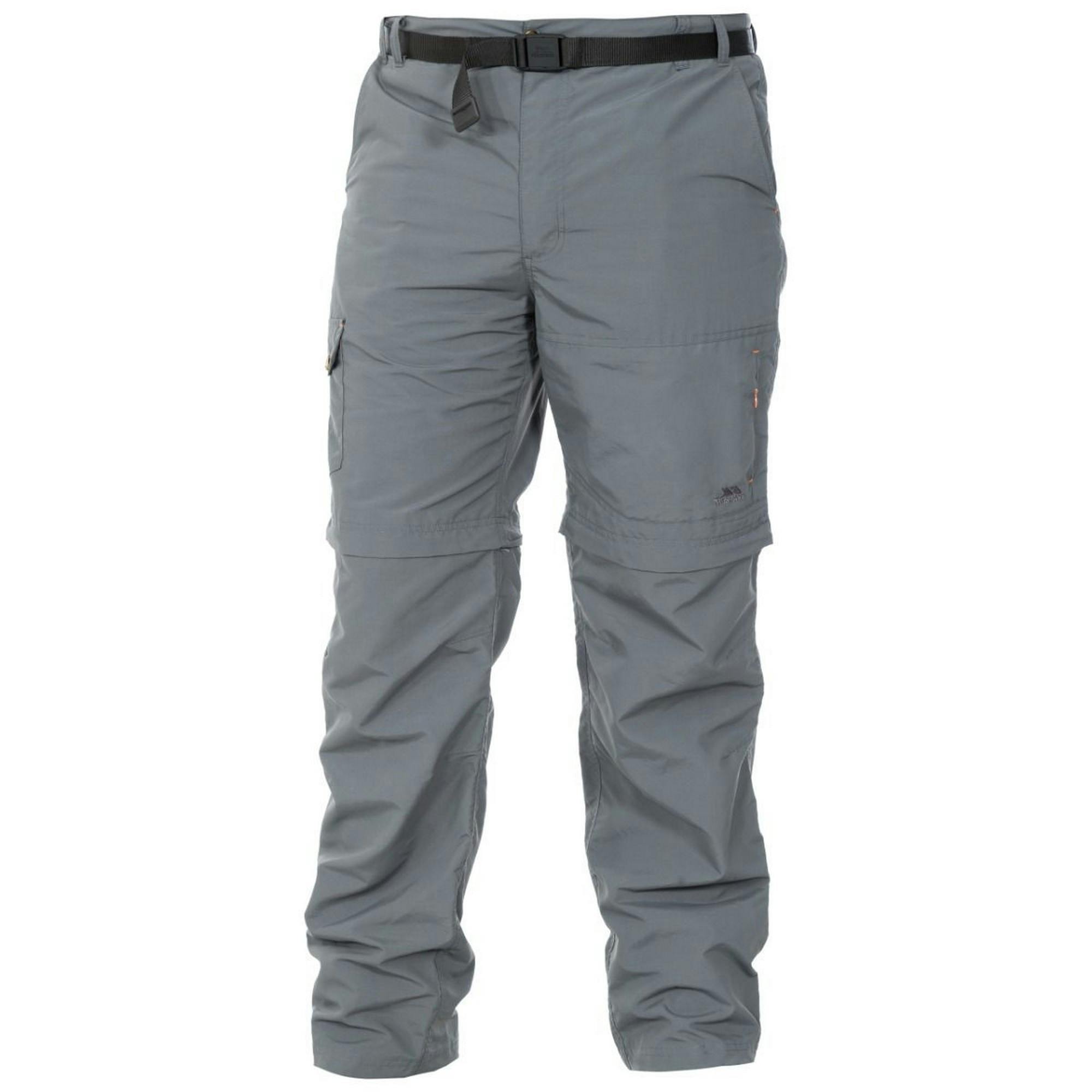 Trespass Men's Rynne Moskitophobia Hiking Trousers - Carbon - Carbon - Xs - 100% Polyamide