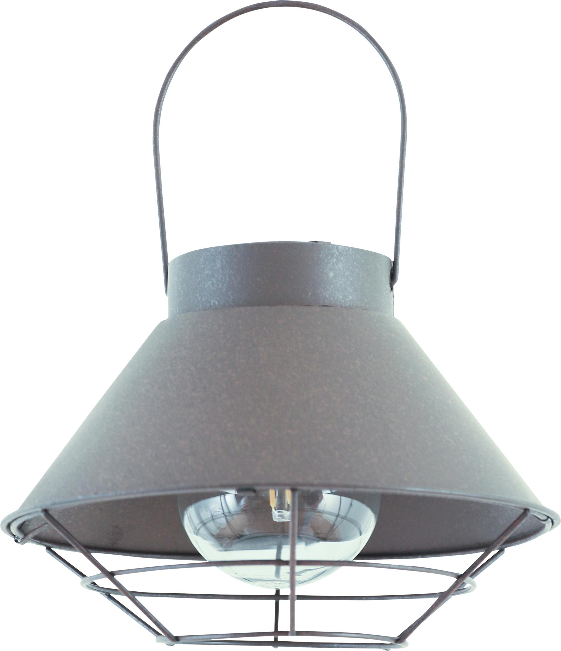 Luxform Light Solar Steel Wire Hanging Lantern Detroit