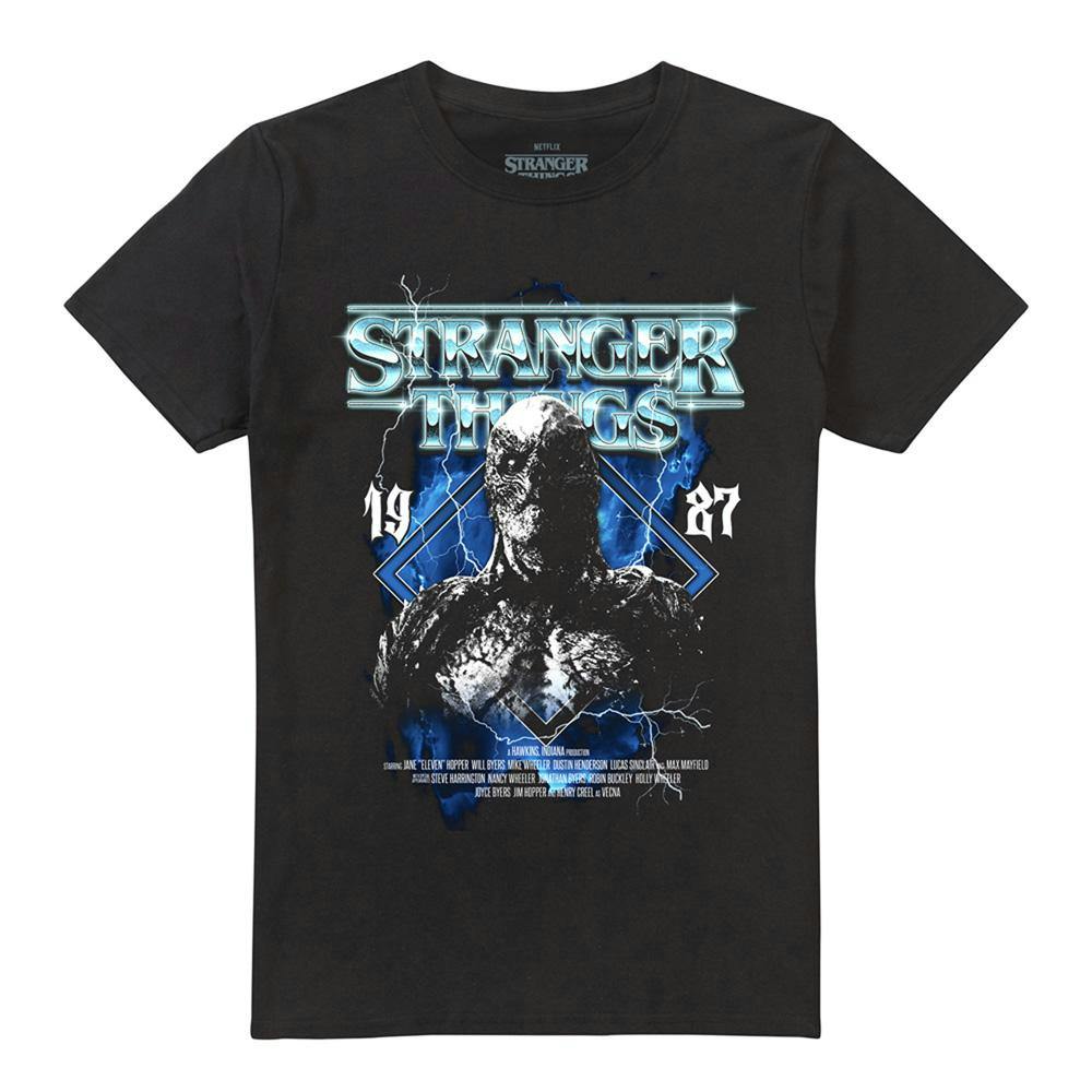 Stranger Things Unisex Black Adult Vecna Band T-Shirt - M