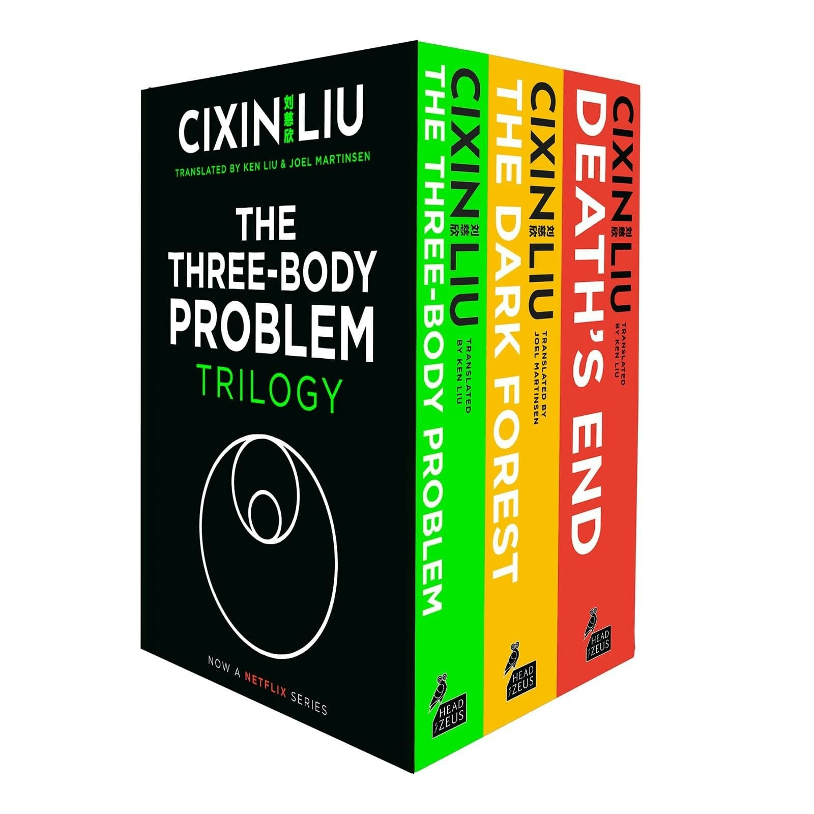 Various Publishers Dark Cixin Liu Three Body Problem 3 Books Collection Box Set (The Three-Body Problem, The Forest, Deaths End)