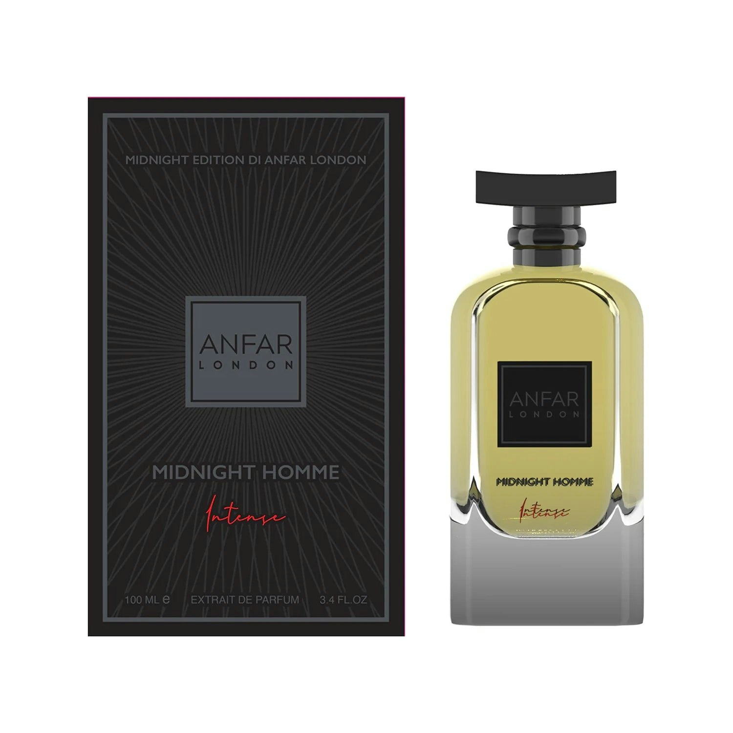 Anfar Lavender/Amber Midnight Homme Intense 100Ml Extrait Parfum