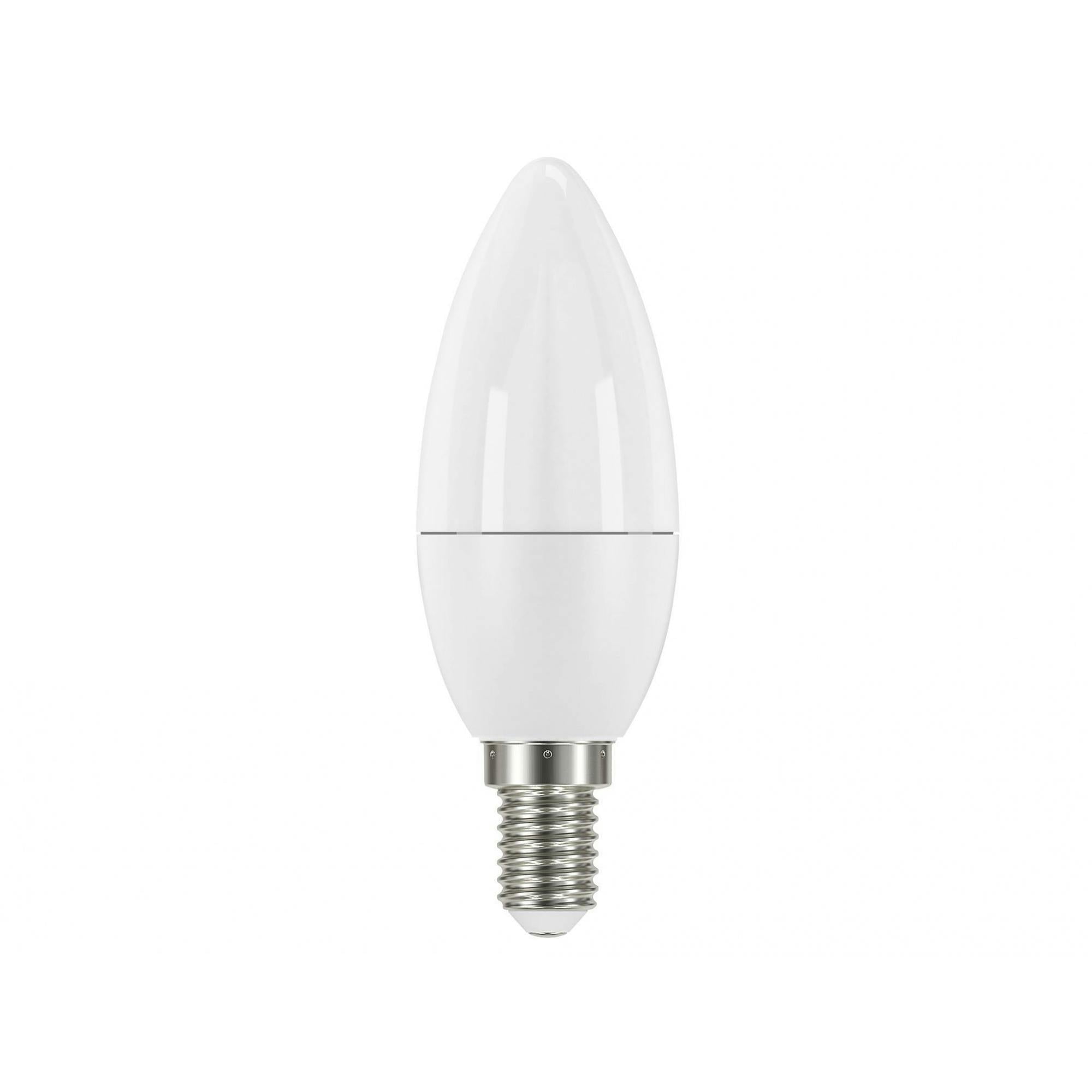 Energizer Light Led Opal Candle Non-Dimmable Bulb - Multi Colour - Ses (E14) 470 Lumen 5.9W - Multi Colour