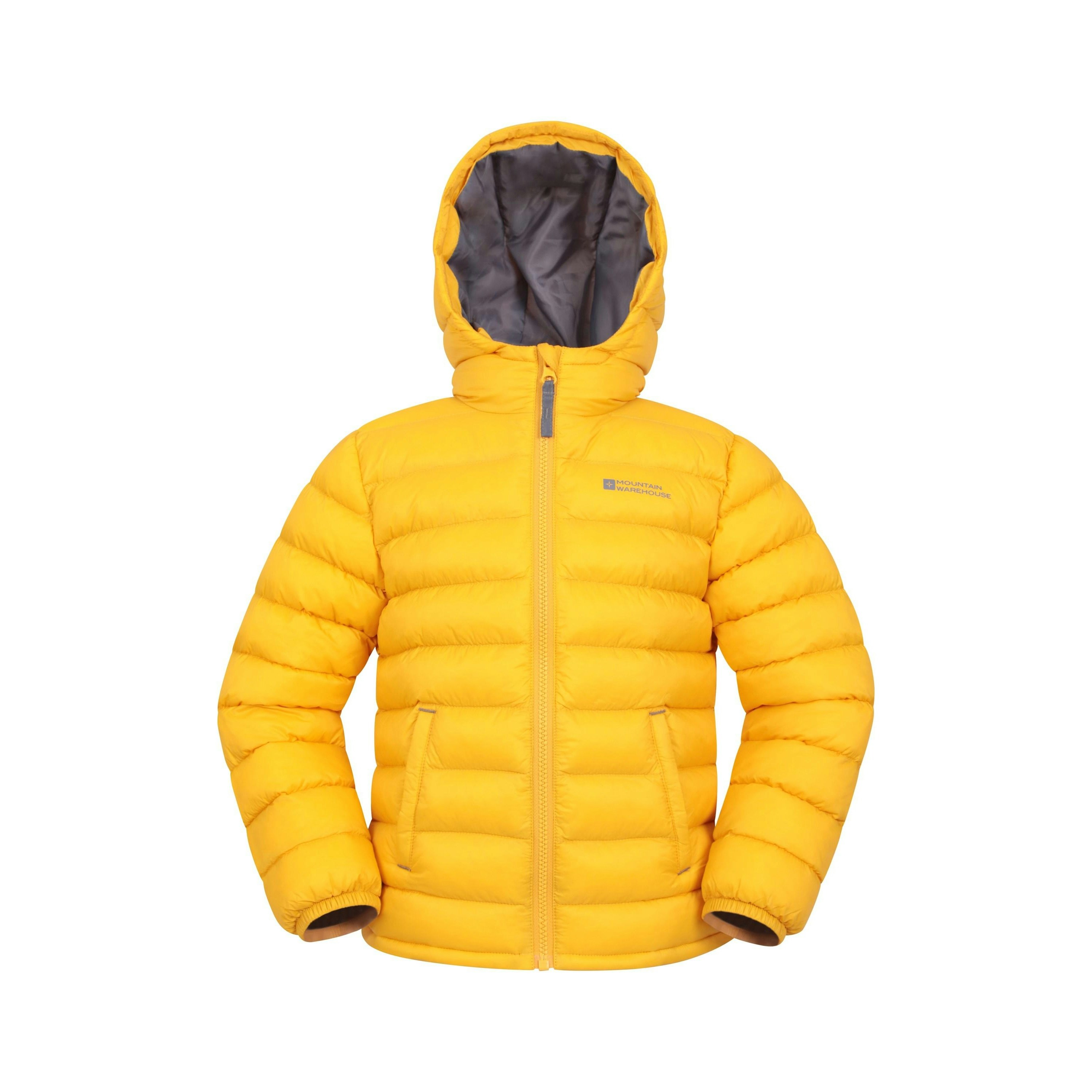 Mountain Warehouse Yellow Childrens/Kids Seasons Ii Padded Jacket - Size 13 Years