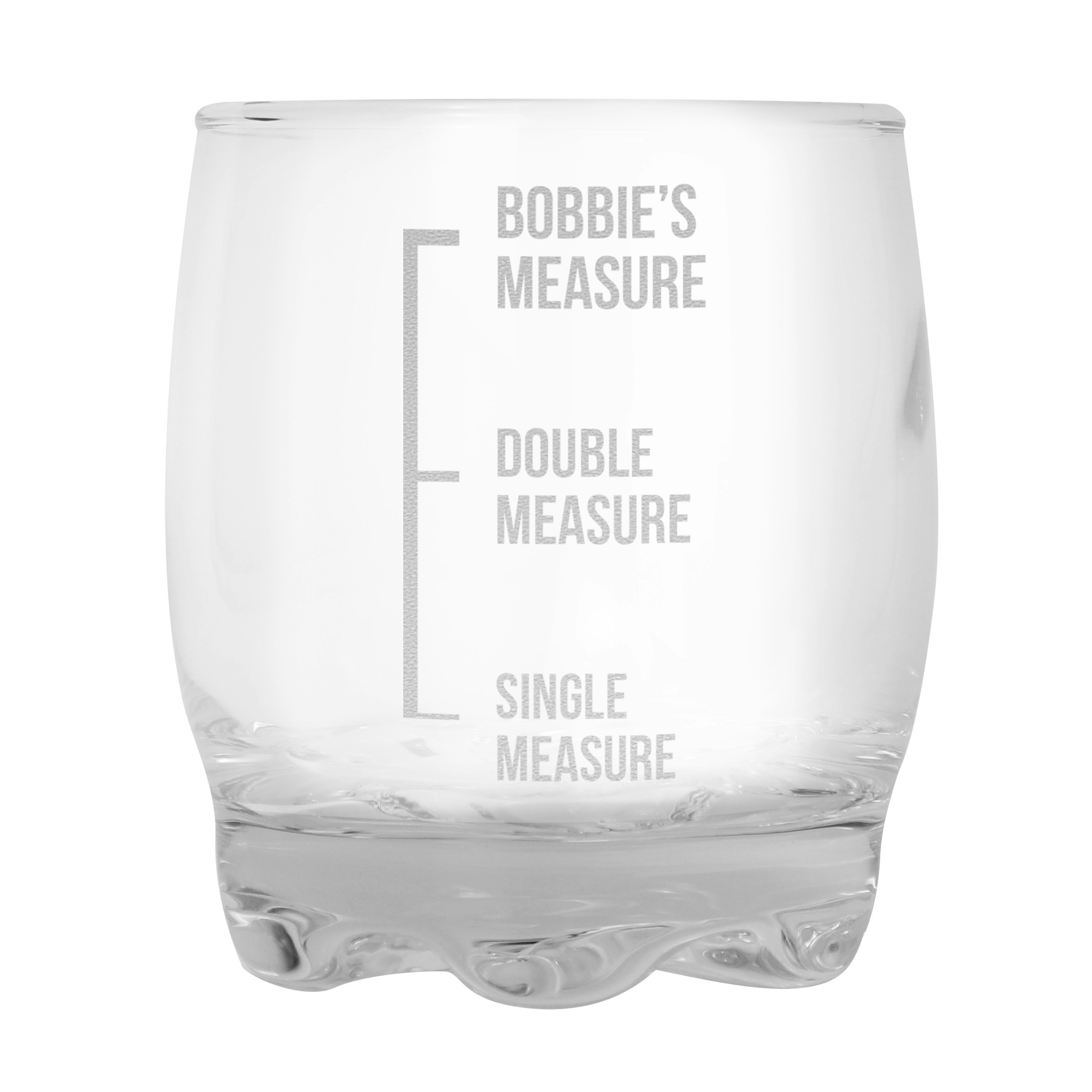 Rackhams Personalised Measures Tumbler