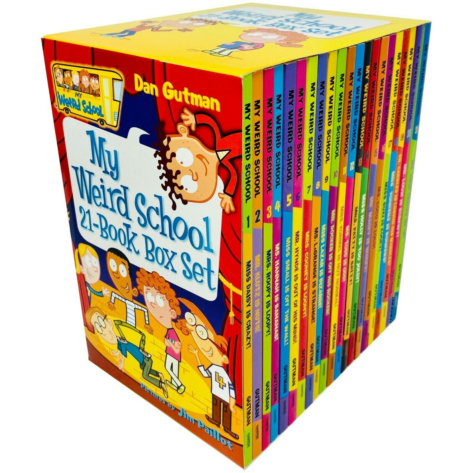Harpercollins My Weird School Collection 21 Books Box Set By Dan Gutman
