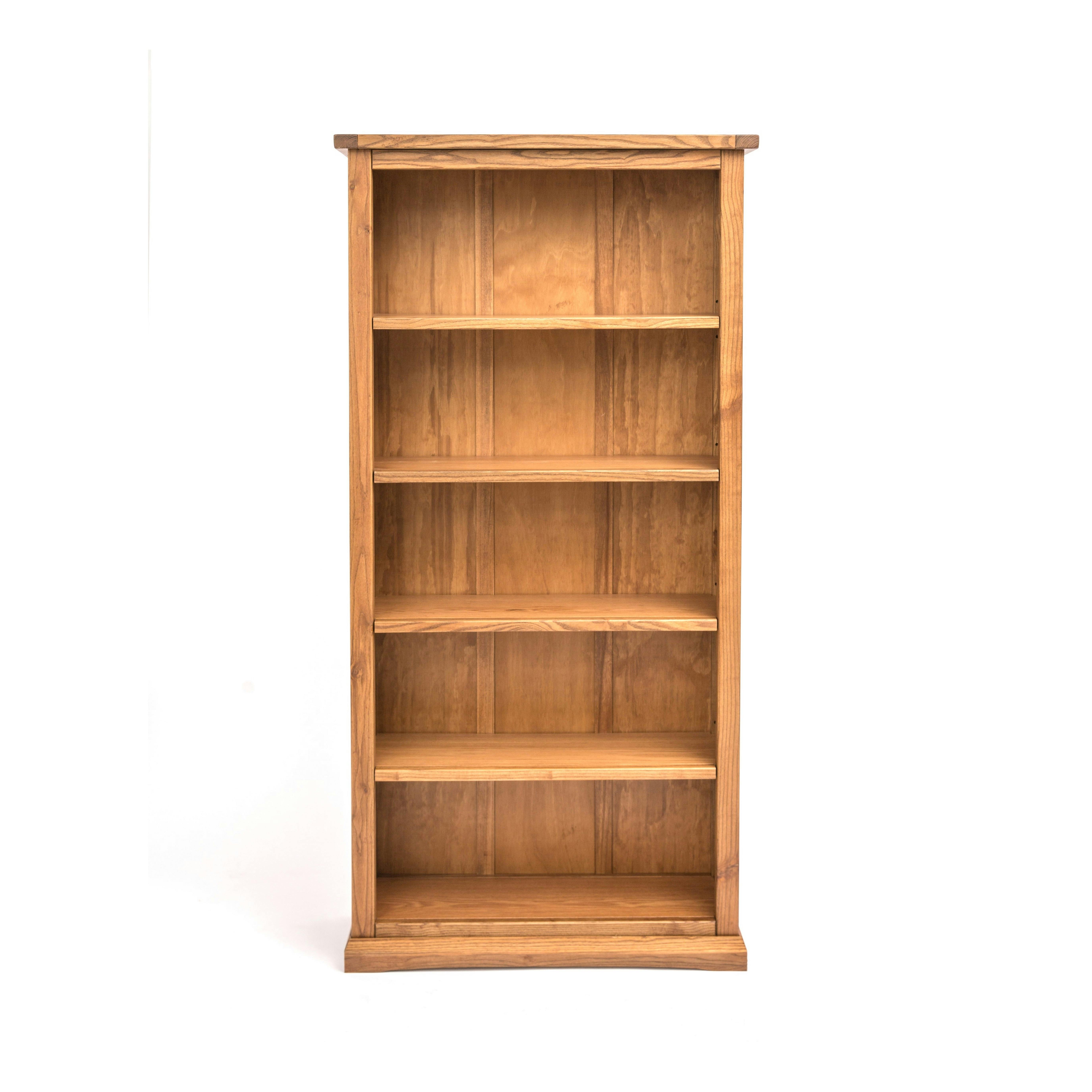 B&Q -  Salerno Light Wood Bookcase 180X90X30Cm - Image 4