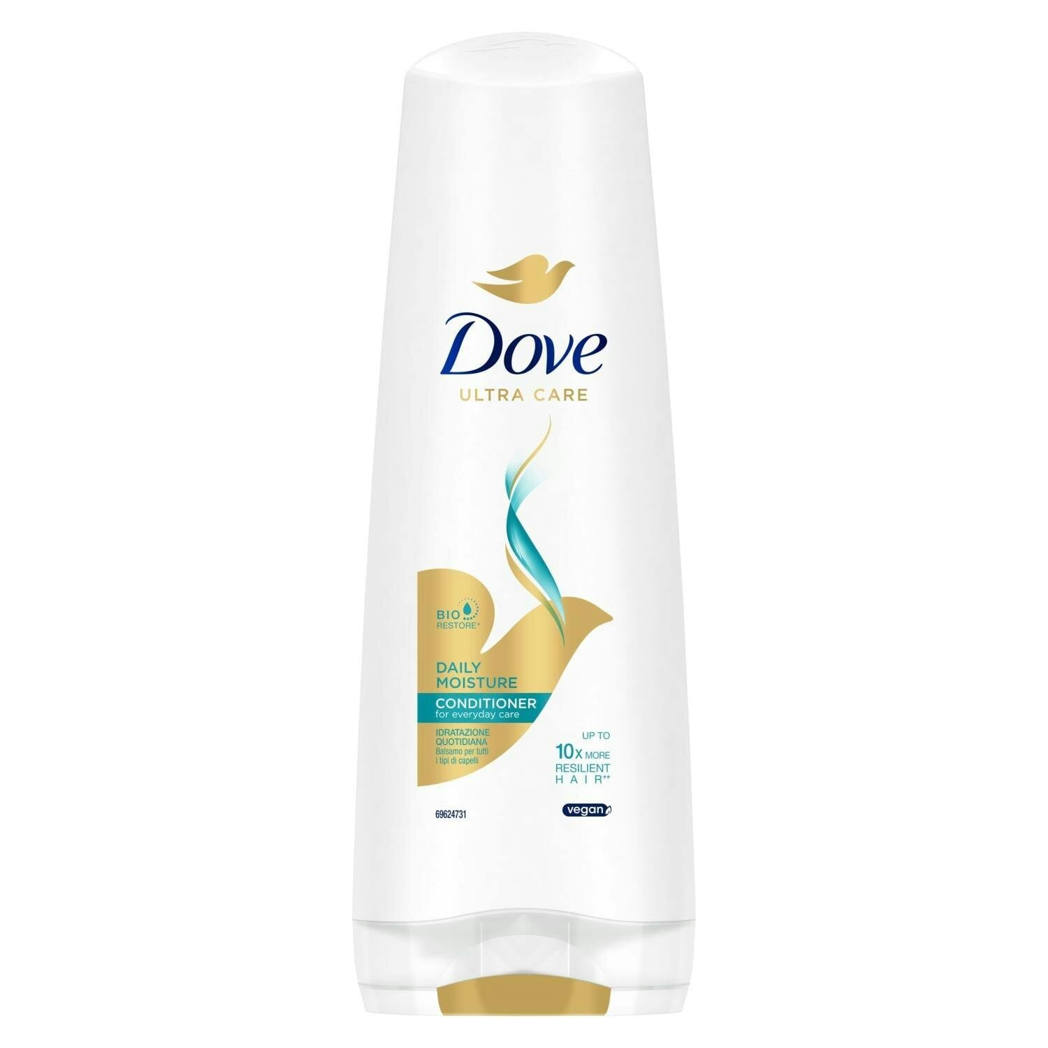Dove Ultra Care Shampoo & Conditioner - Daily Moisture, Bio Restore 6 Pack
