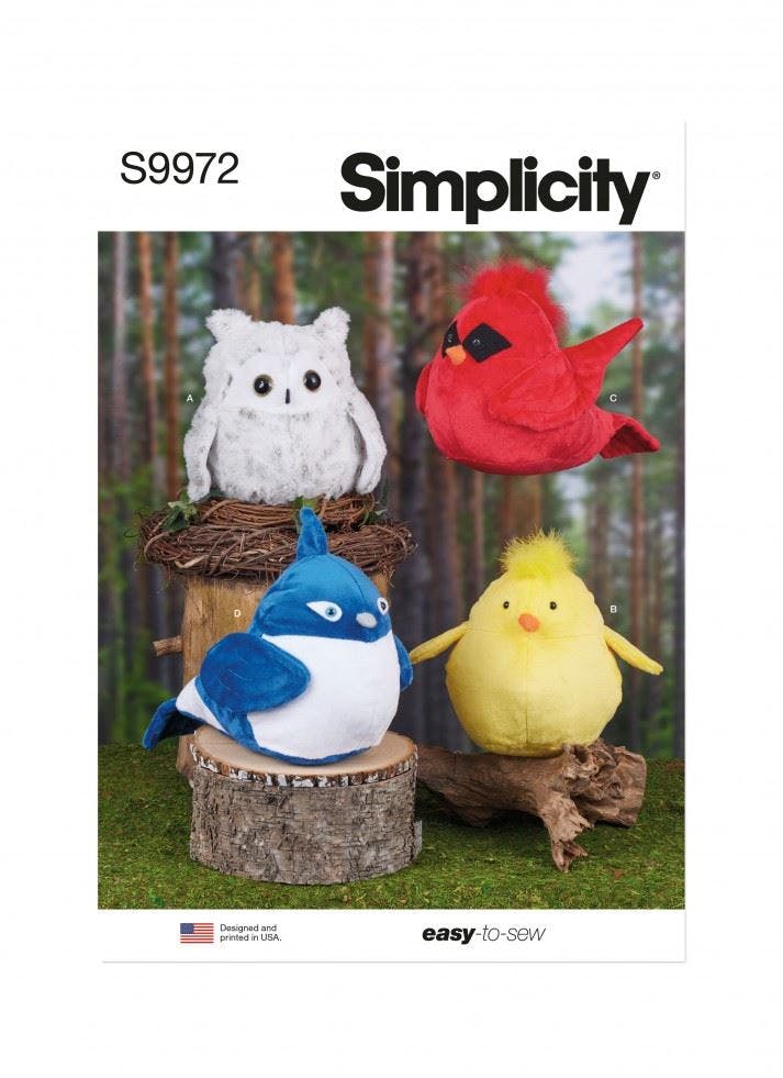 Simplicity Sewing Pattern 9972, Toys Os (One Size) - Easy - Os (One Size)