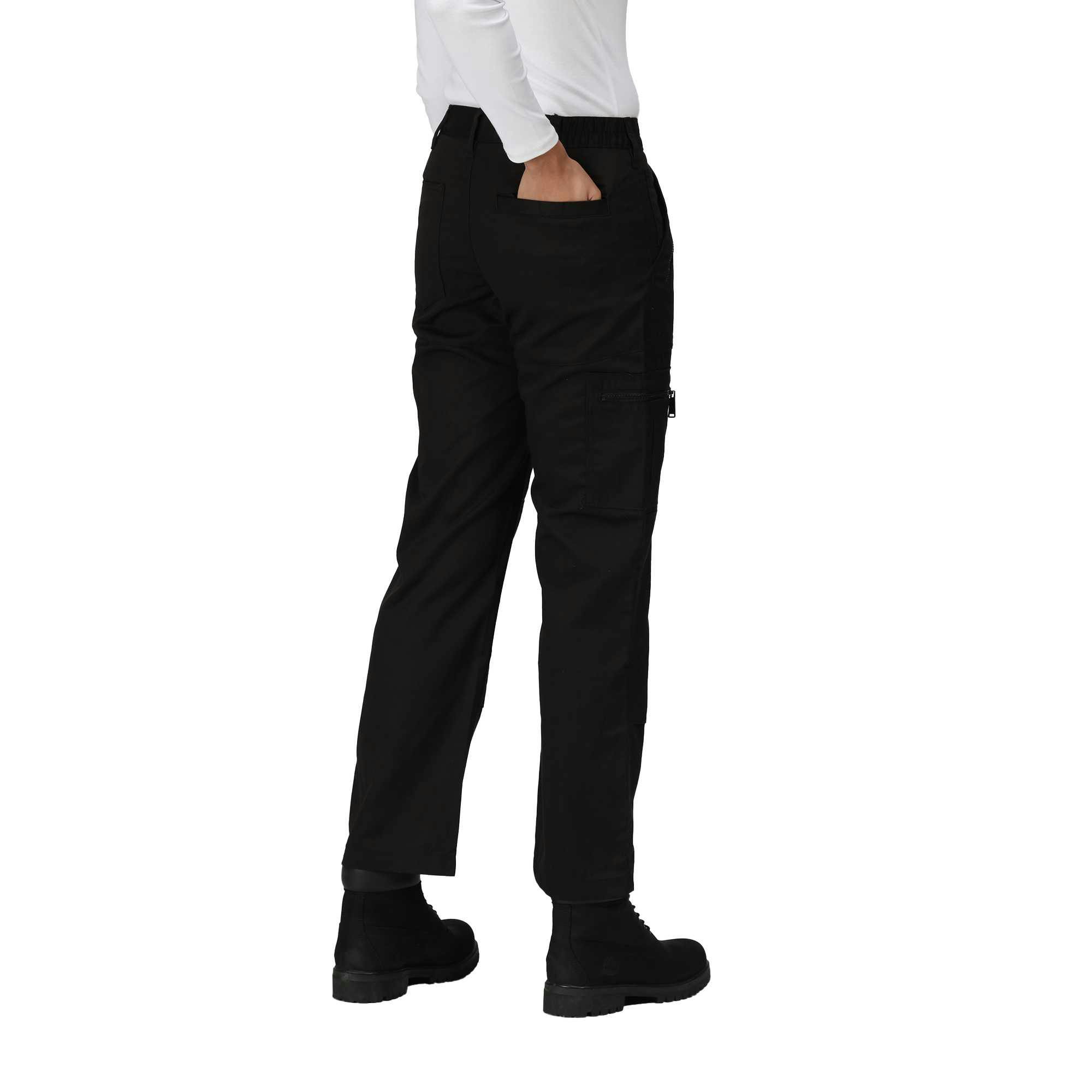 Regatta Women's Black Professional Pro Action Stretch Trousers - 12 Uk R - 100% Mixed