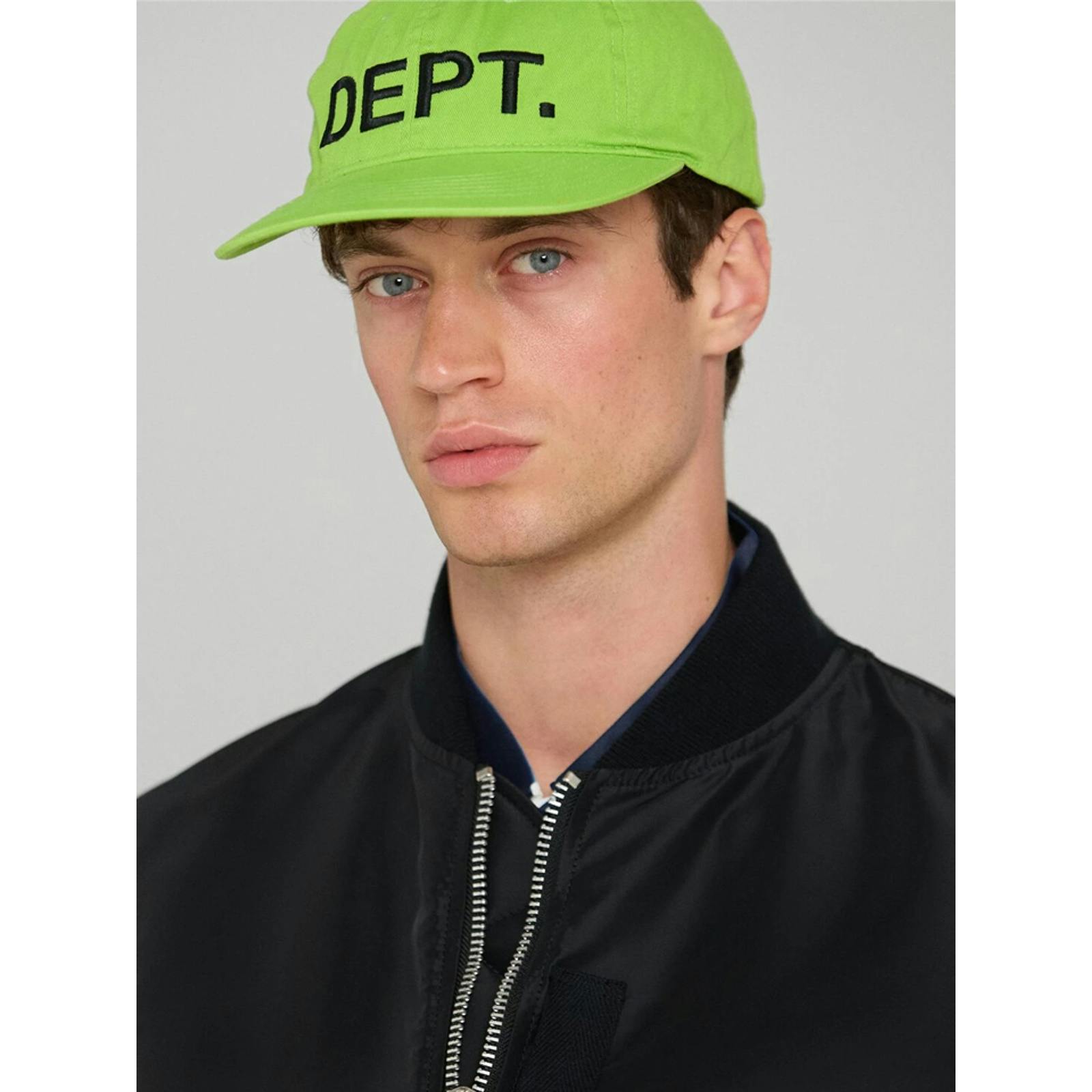 Gallery Dept. Green Dept Embroidered Logo Cap In - One Size
