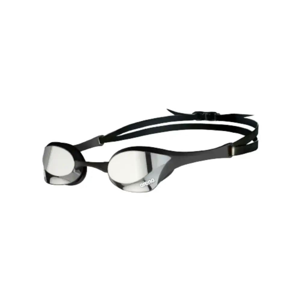 Arena Silver/Black Cobra Ultra Swipe Mirror Swim Goggle - Mirror Lenses