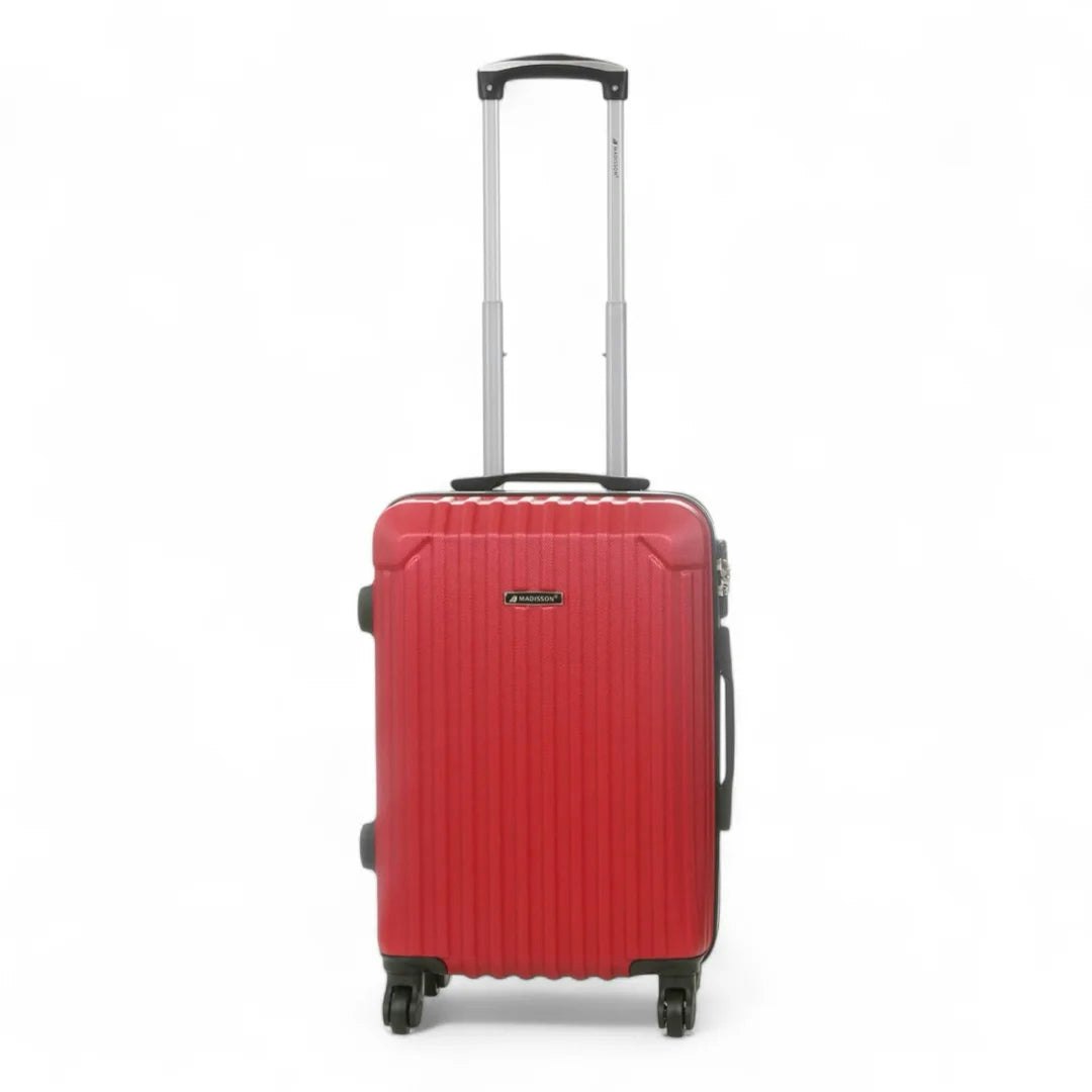 Snowball Red Hardshell Luggage Set 8 Spinner Wheels Suitcase - Small