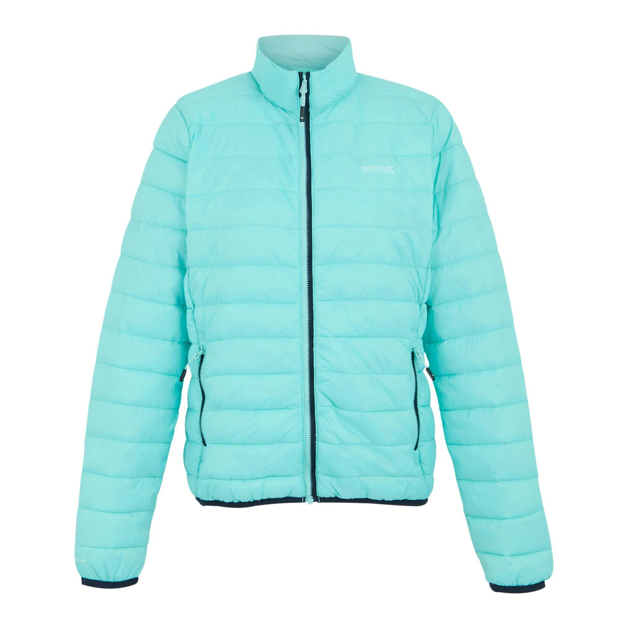 Regatta Women's Blue Hillpack Ii Insulated Padded Jacket - Aruba /Icy Morn - 10 Uk - Aruba /Icy Morn - 100% Mixed