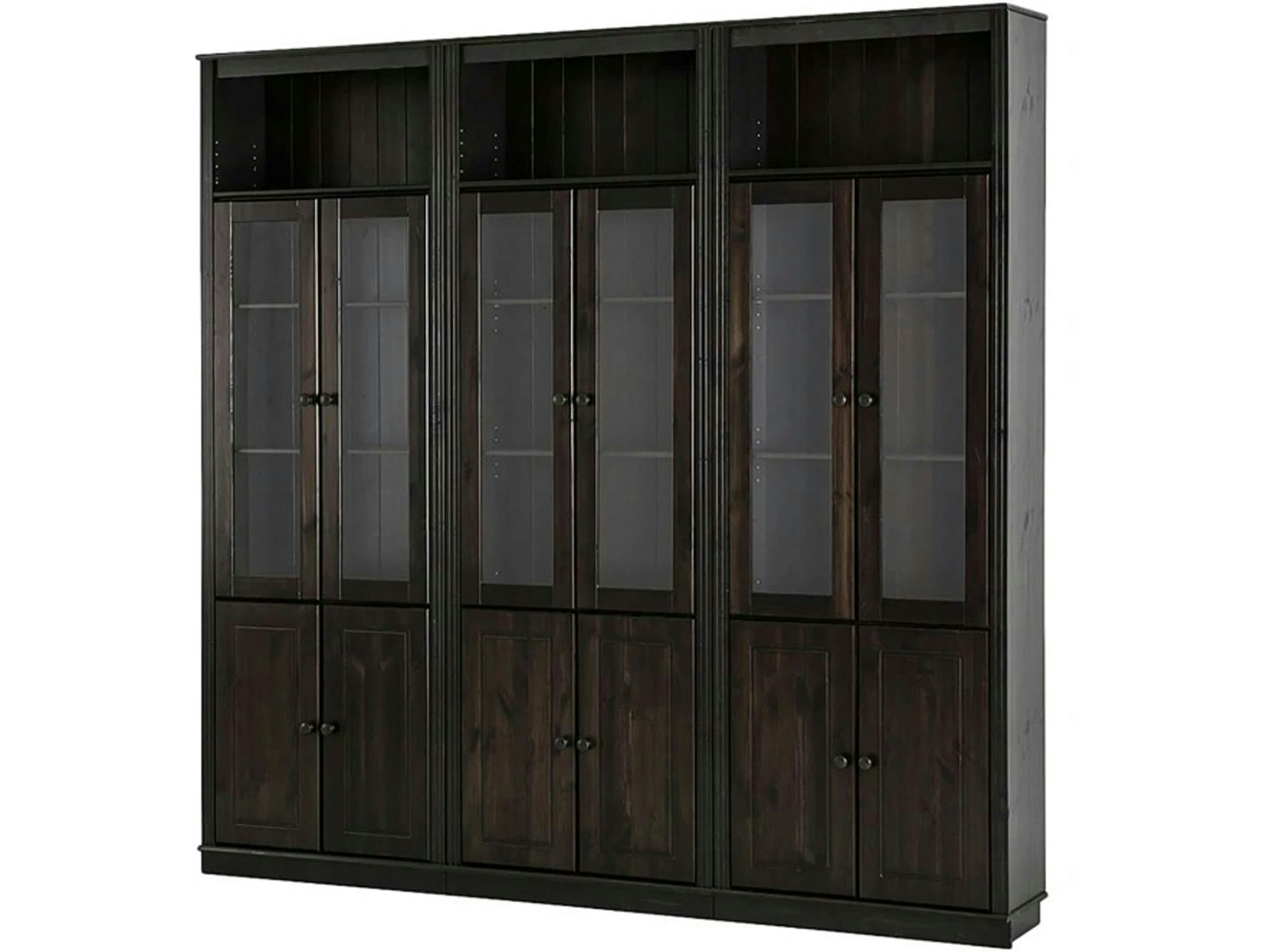 Rackhams Brown Anita Wall Unit 8 Honey Lacquer