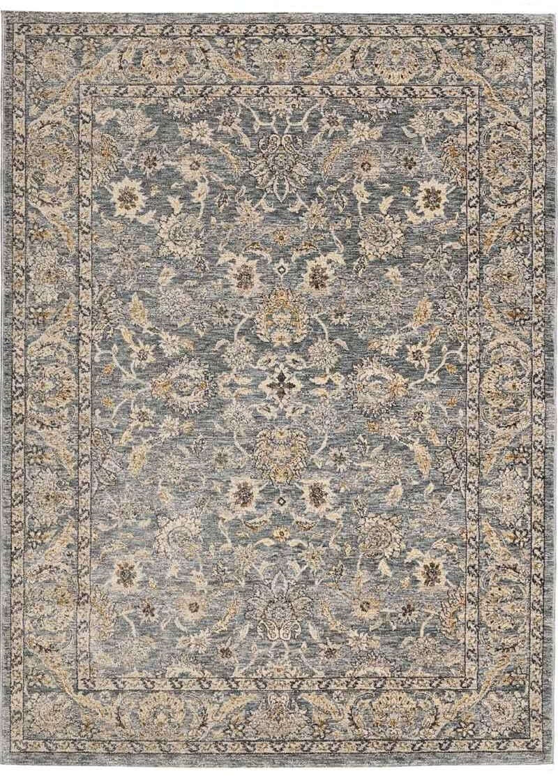 Rackhams Grey Raja Traditional Rug – Vintage Elegance - 160X235 Cm