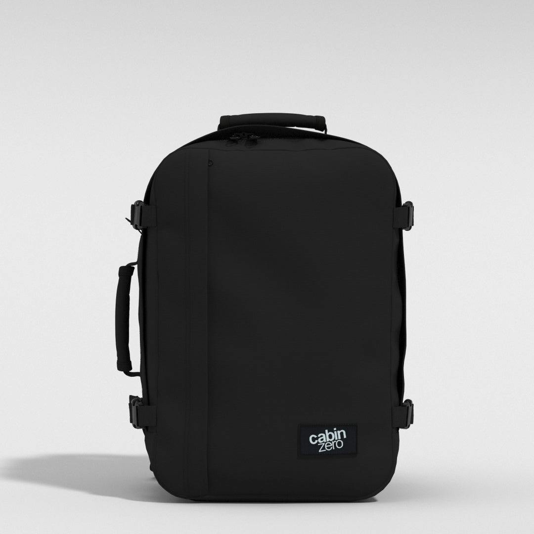 Cabinzero Black Classic Cabin Backpack 36L - Absolute