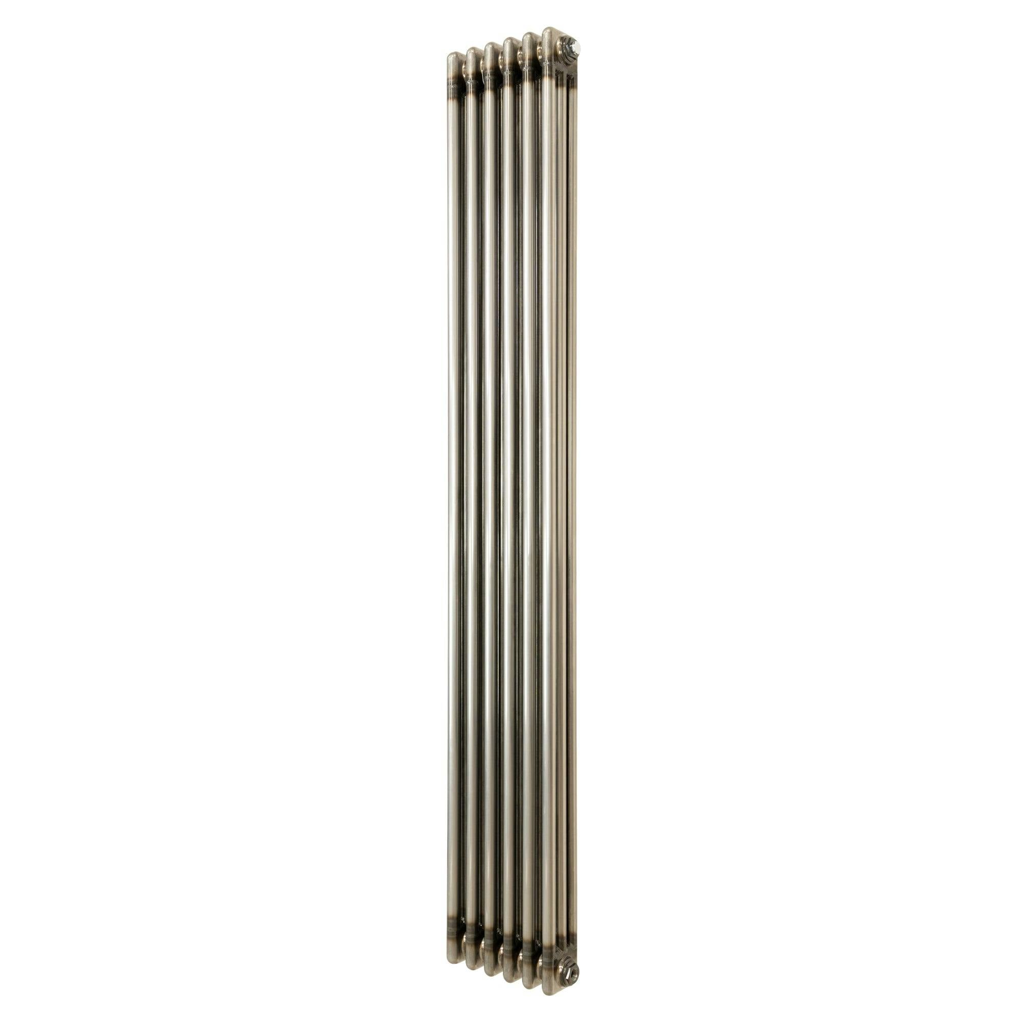 Monstershop Traditional 3 Column Radiator - 1800 X 290Mm - Raw Metal