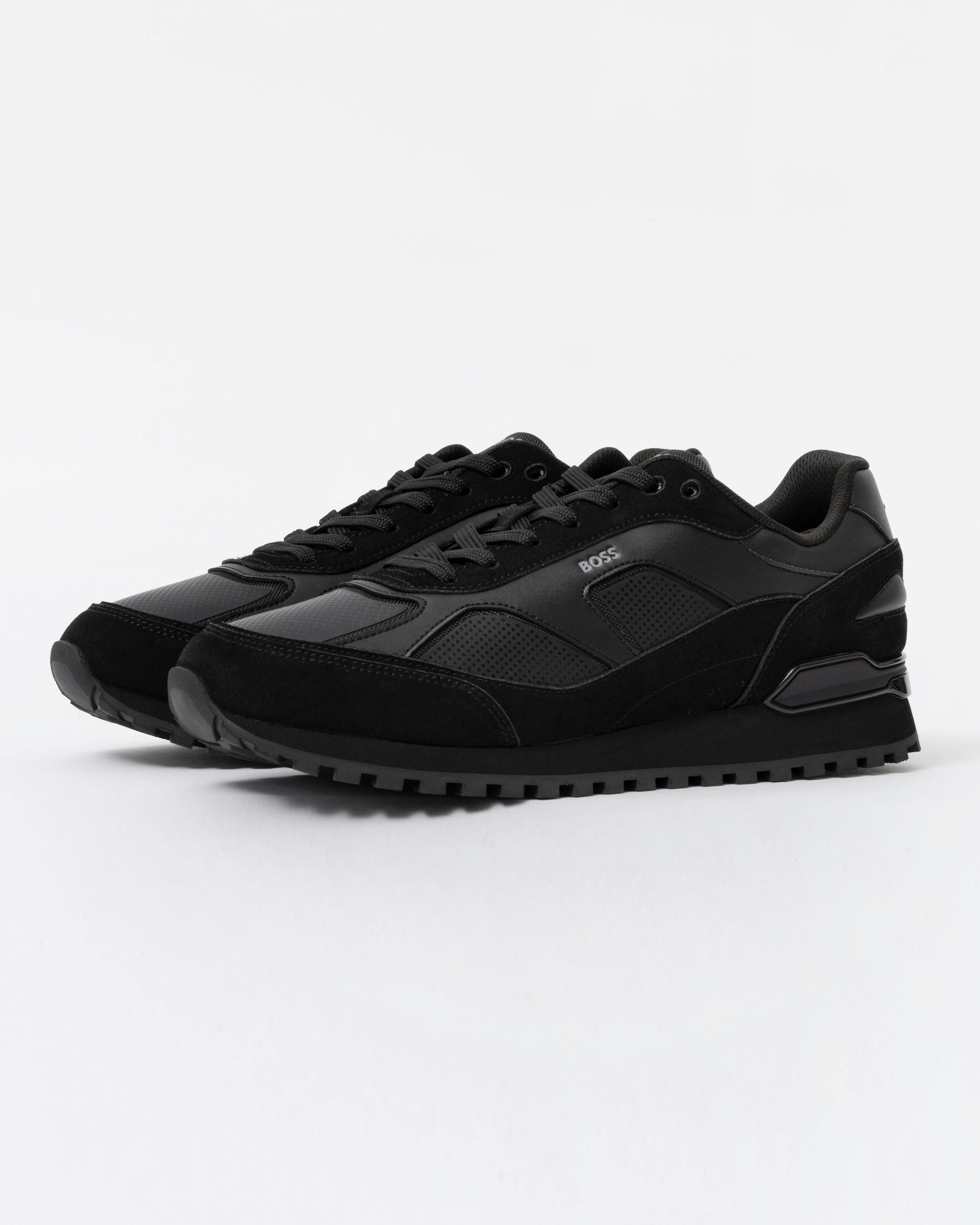 Boss Men's Orange/Black Parkour-L Runn Mithp Trainers - 005 - 005 - Uk9 Eu43 Us10