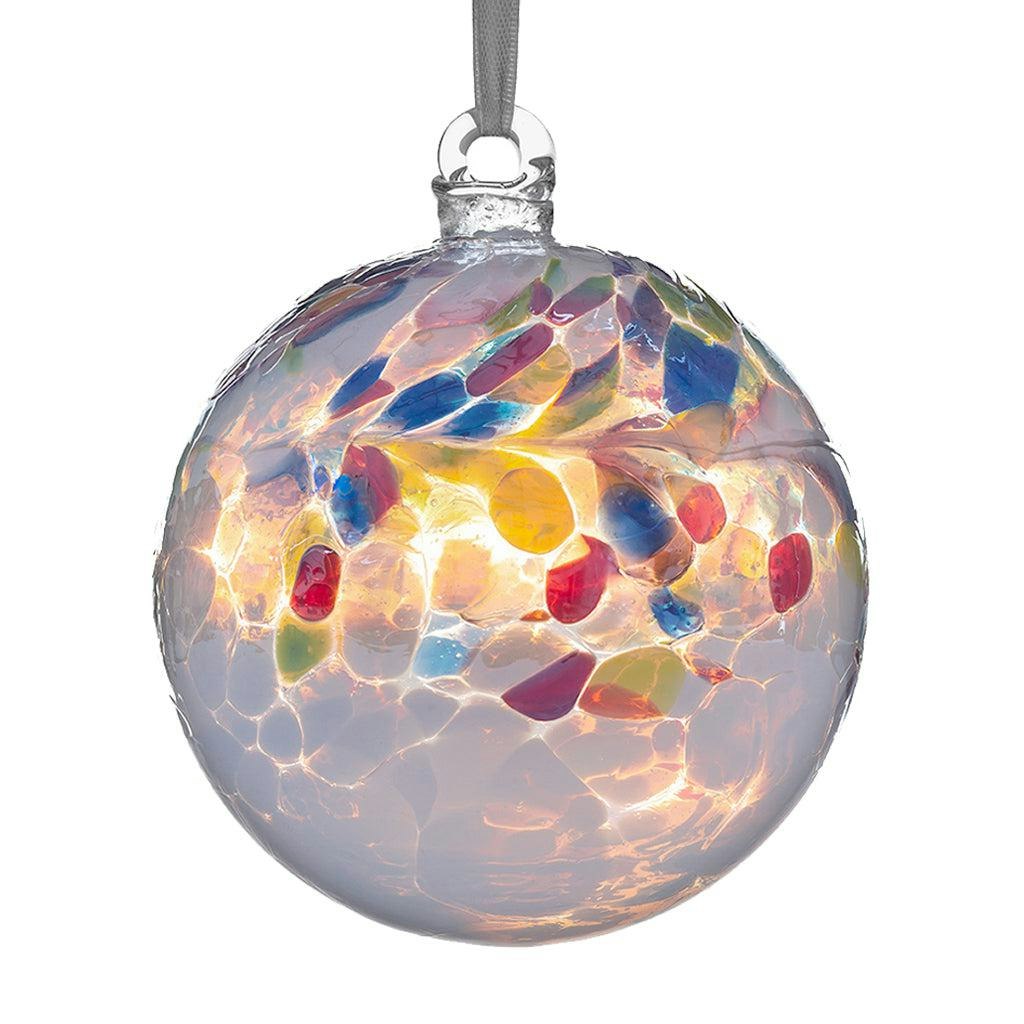Rackhams White 10Cm Friendship Ball