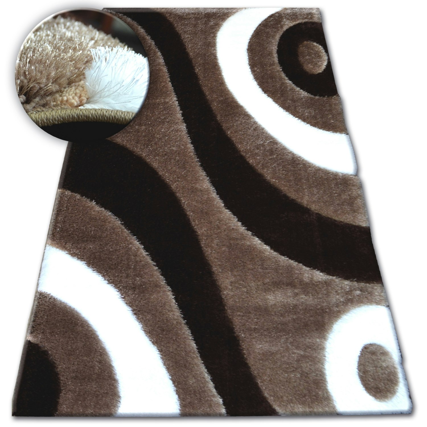 Rackhams Shaggy Space Rug - 80Cm X 150Cm