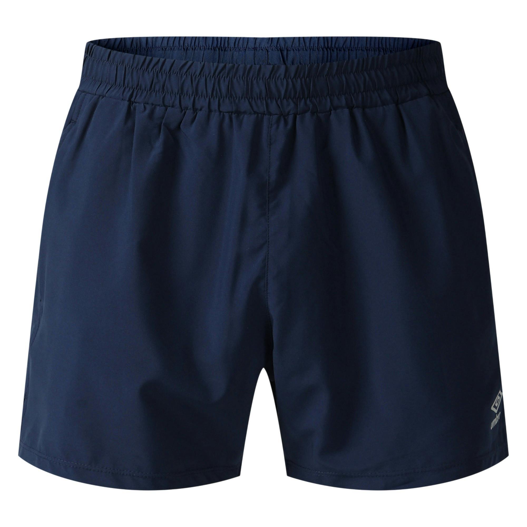 Umbro Men's Dark Woven Training Shorts - Navy - Xxl - Navy - 100% Polyester