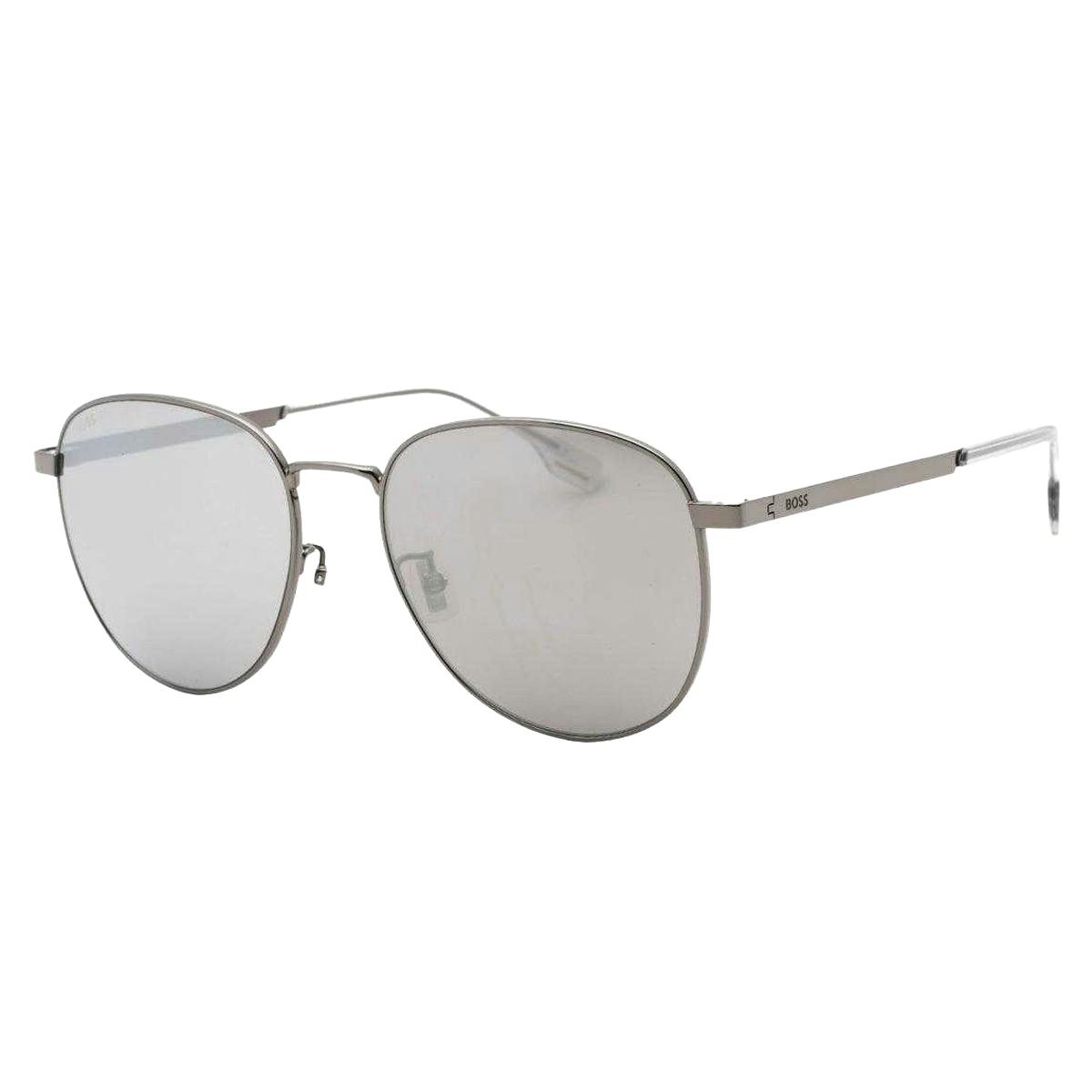 Hugo Boss Men's Silver Sunglasses - One Size - 100% Mixed