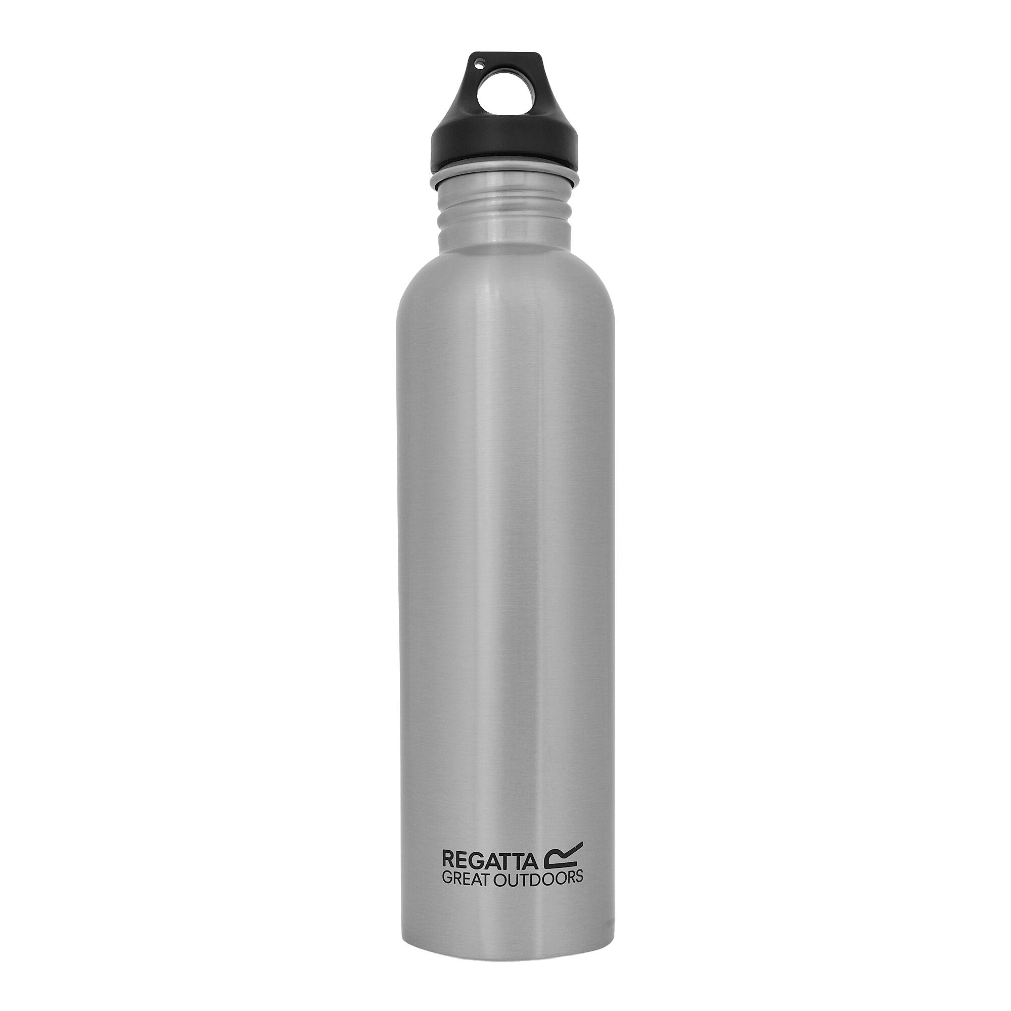 Regatta Silver Stainless Steel 1L Water Bottle - One Size
