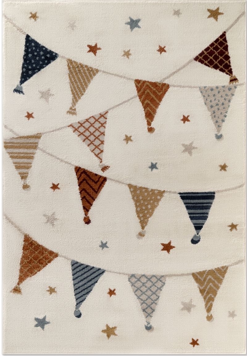 Rackhams Adventures Kids Rug – Party Design - 160X235 Cm
