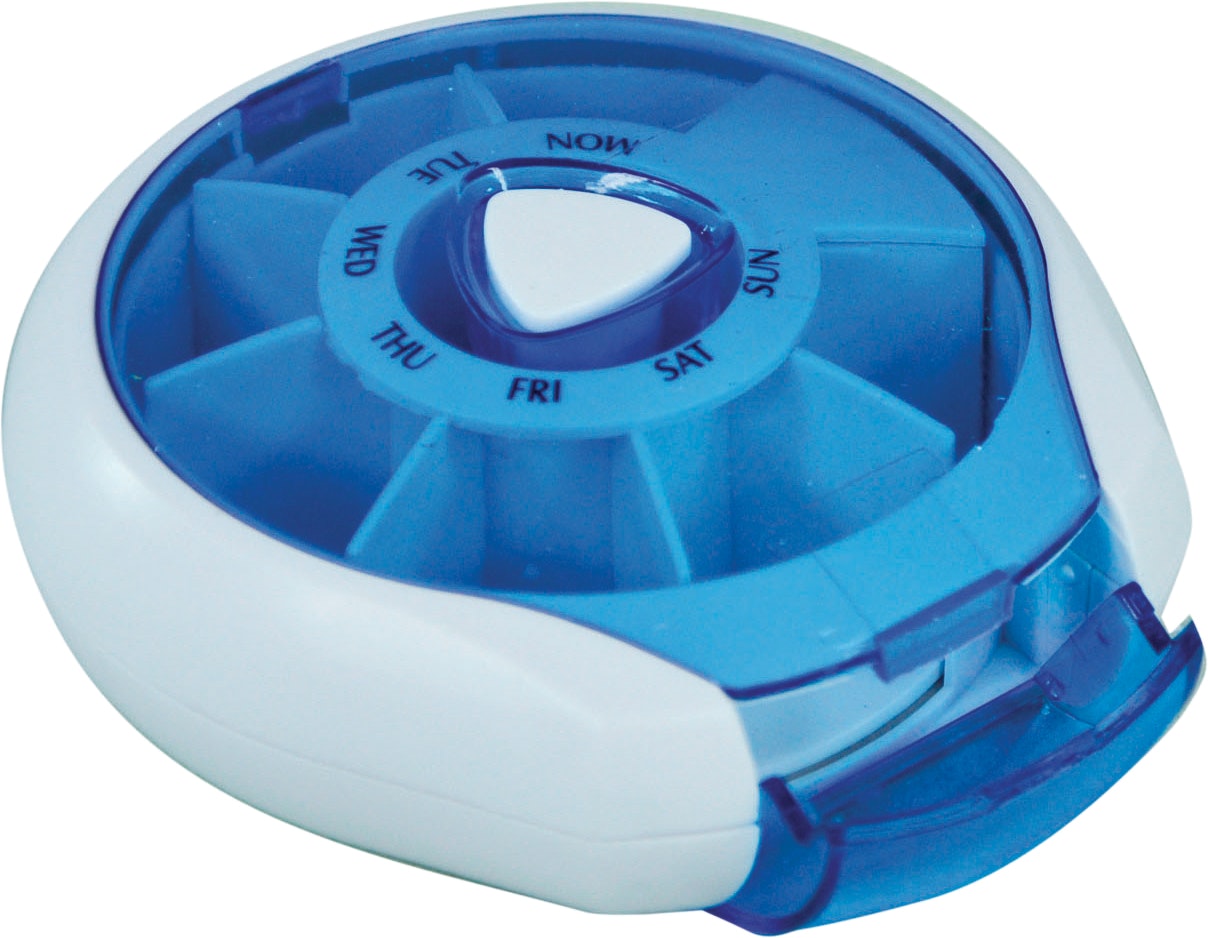 Aidapt Blue Weekday Pill Box